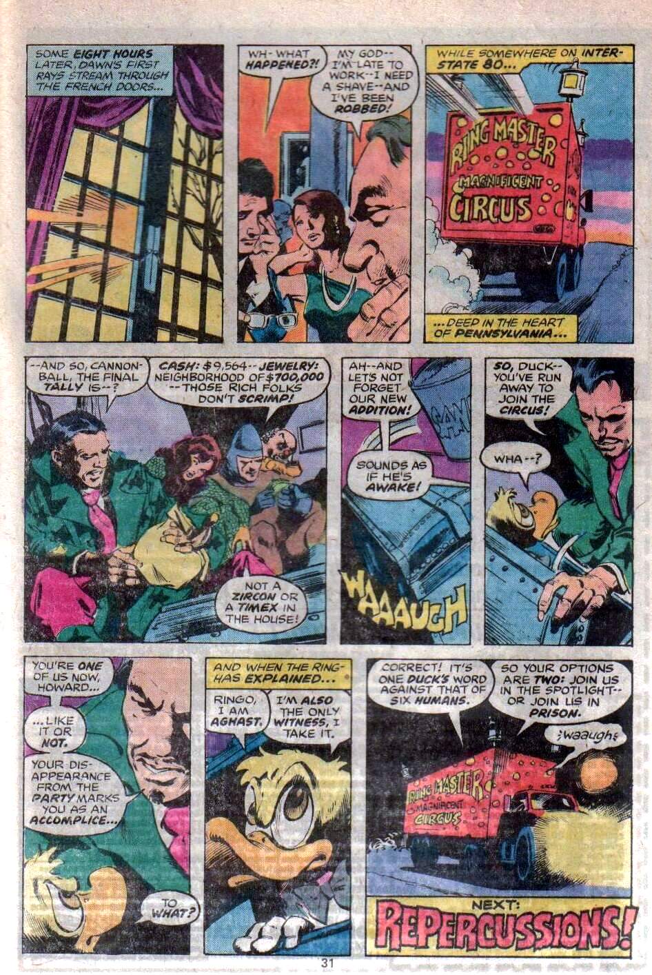 Read online Howard the Duck (1976) comic -  Issue #25 - 19
