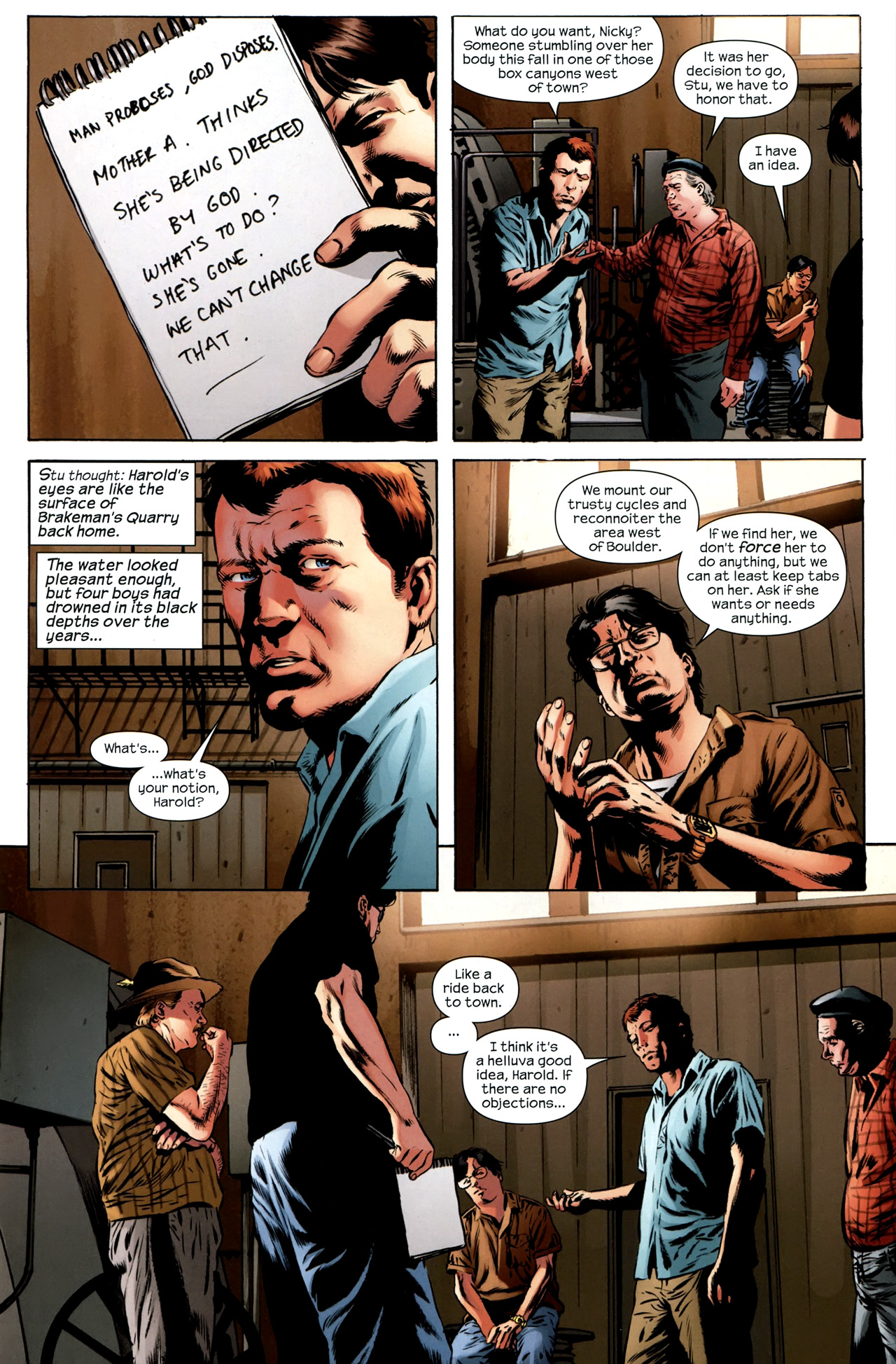 Read online The Stand: Hardcases comic -  Issue #5 - 5