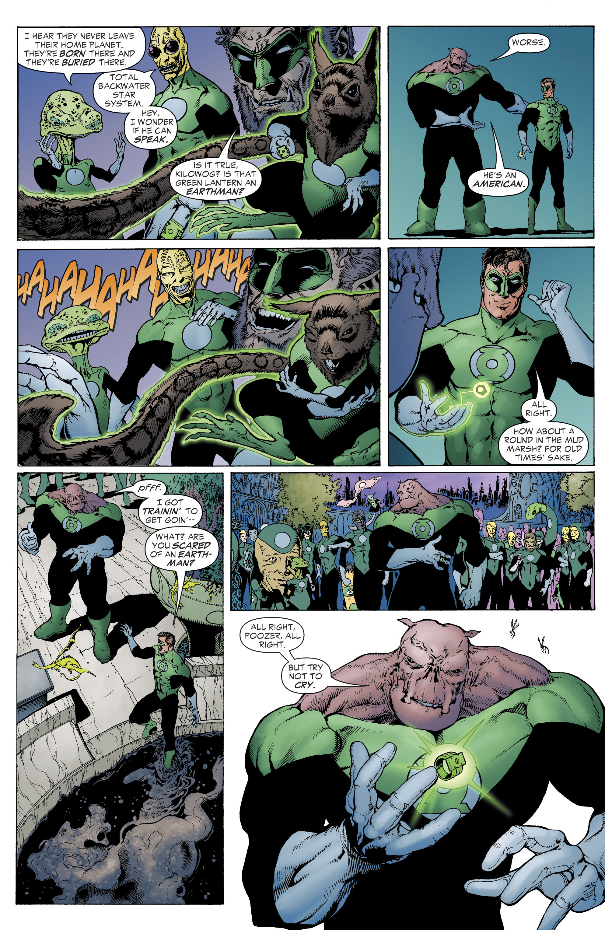 Read online Green Lantern by Geoff Johns comic -  Issue # TPB 2 (Part 1) - 12