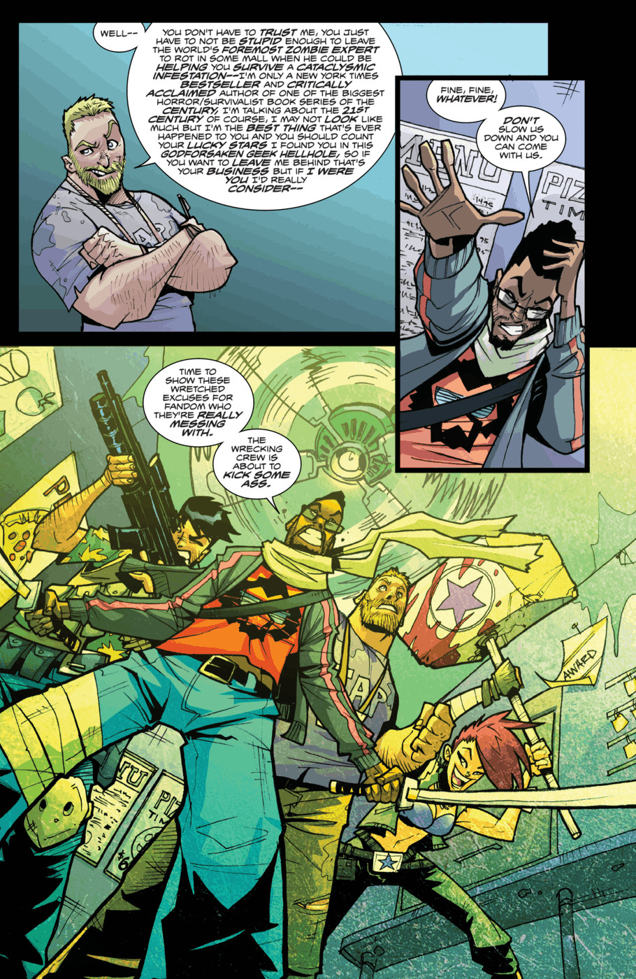 Read online Fanboys vs. Zombies comic -  Issue #7 - 23