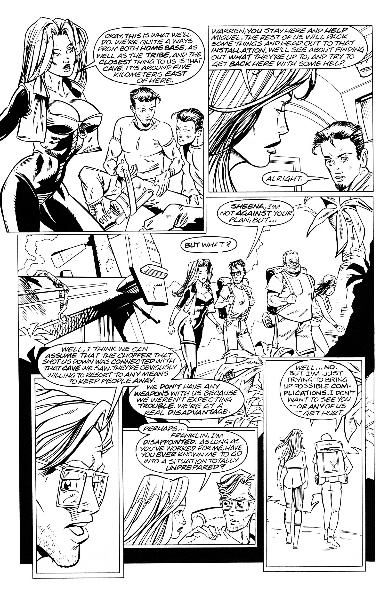 Read online Sheena Queen of the Jungle (1998) comic -  Issue #1 - 14