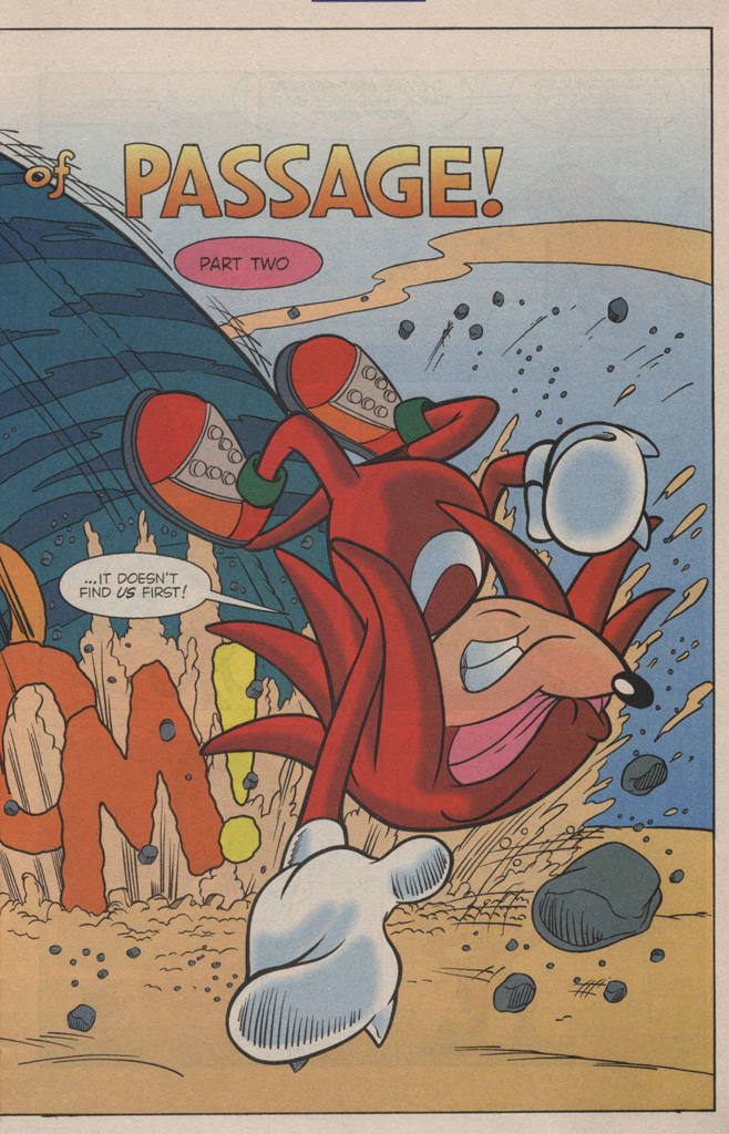 Read online Sonic's Friendly Nemesis, Knuckles comic -  Issue #2 - 7