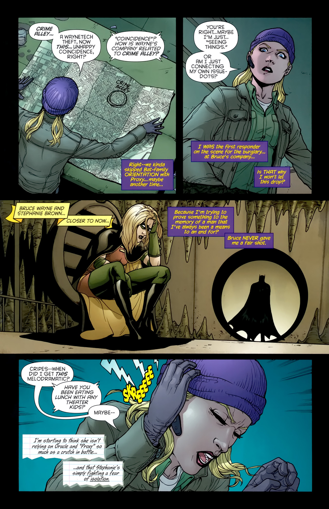 Read online Bruce Wayne: The Road Home comic -  Issue # Issue Batgirl - 12