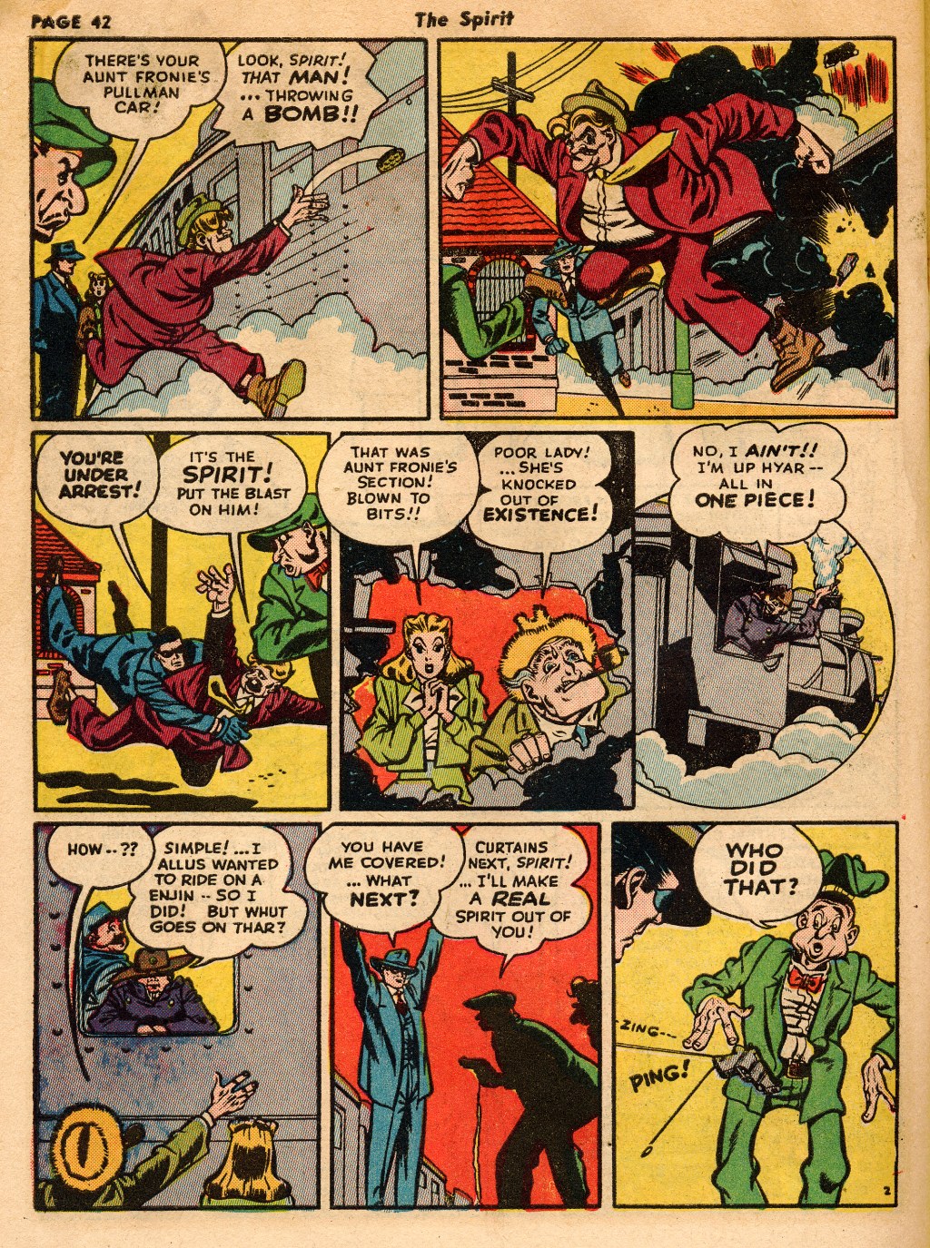 Read online The Spirit (1944) comic -  Issue #2 - 44