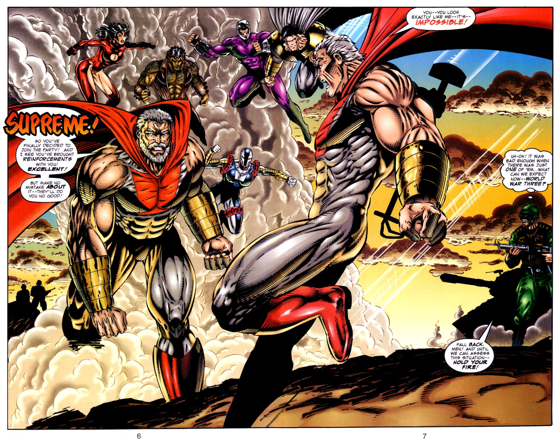 Read online Supreme (1992) comic -  Issue #25 - 8
