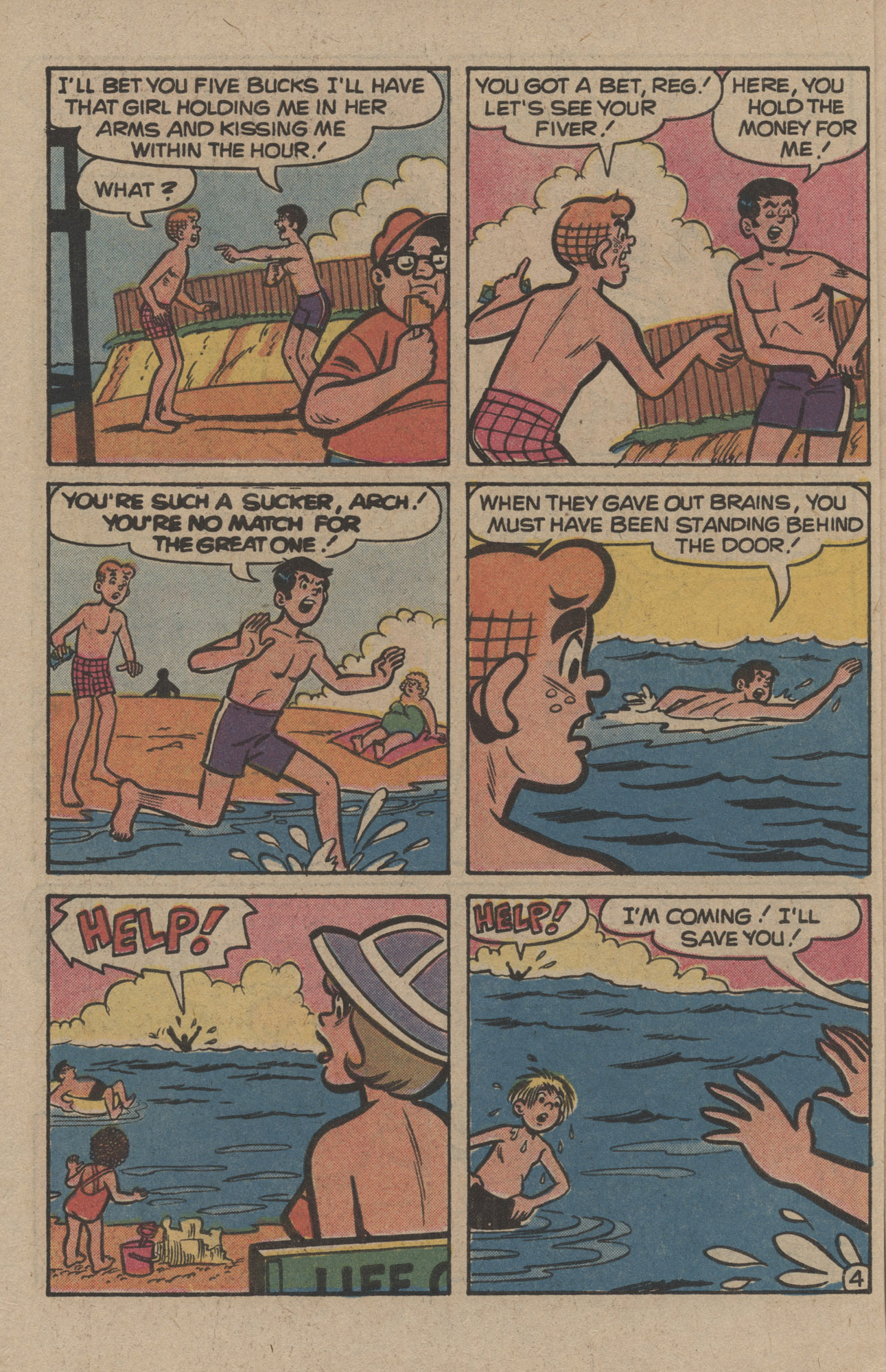 Read online Reggie and Me (1966) comic -  Issue #100 - 6