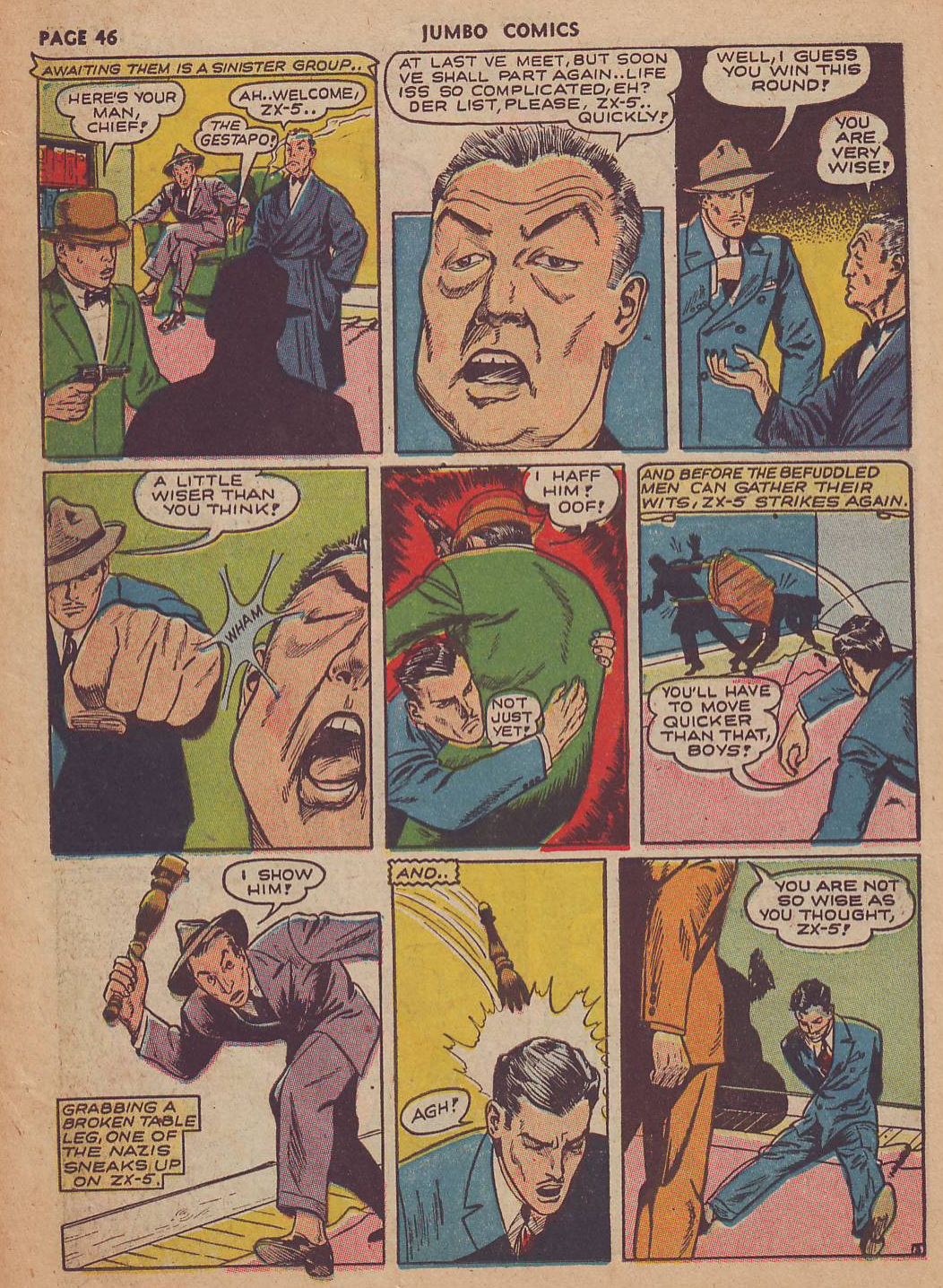 Read online Jumbo Comics comic -  Issue #39 - 47