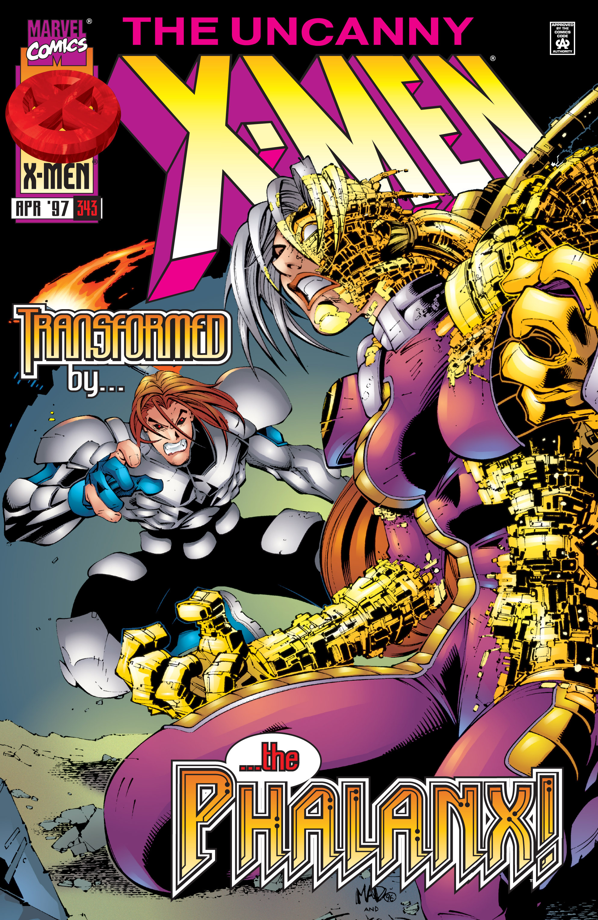 Read online Uncanny X-Men (1963) comic -  Issue #343 - 1