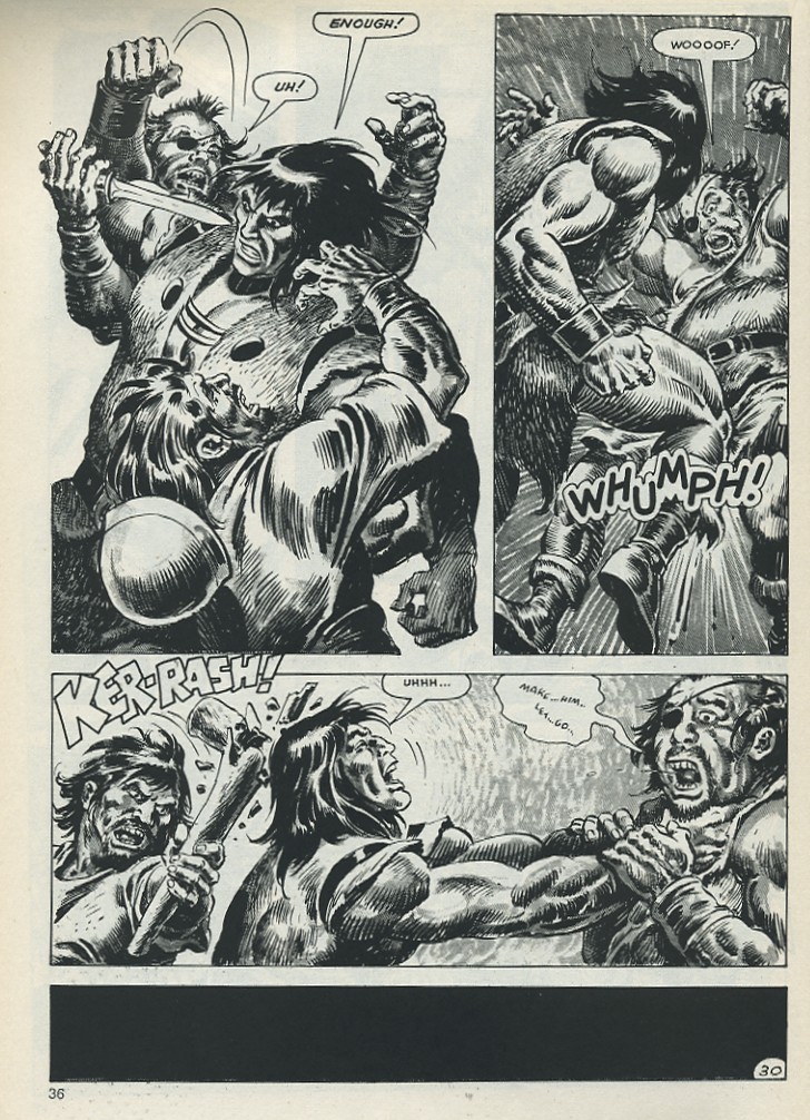 Read online The Savage Sword Of Conan comic -  Issue #134 - 36