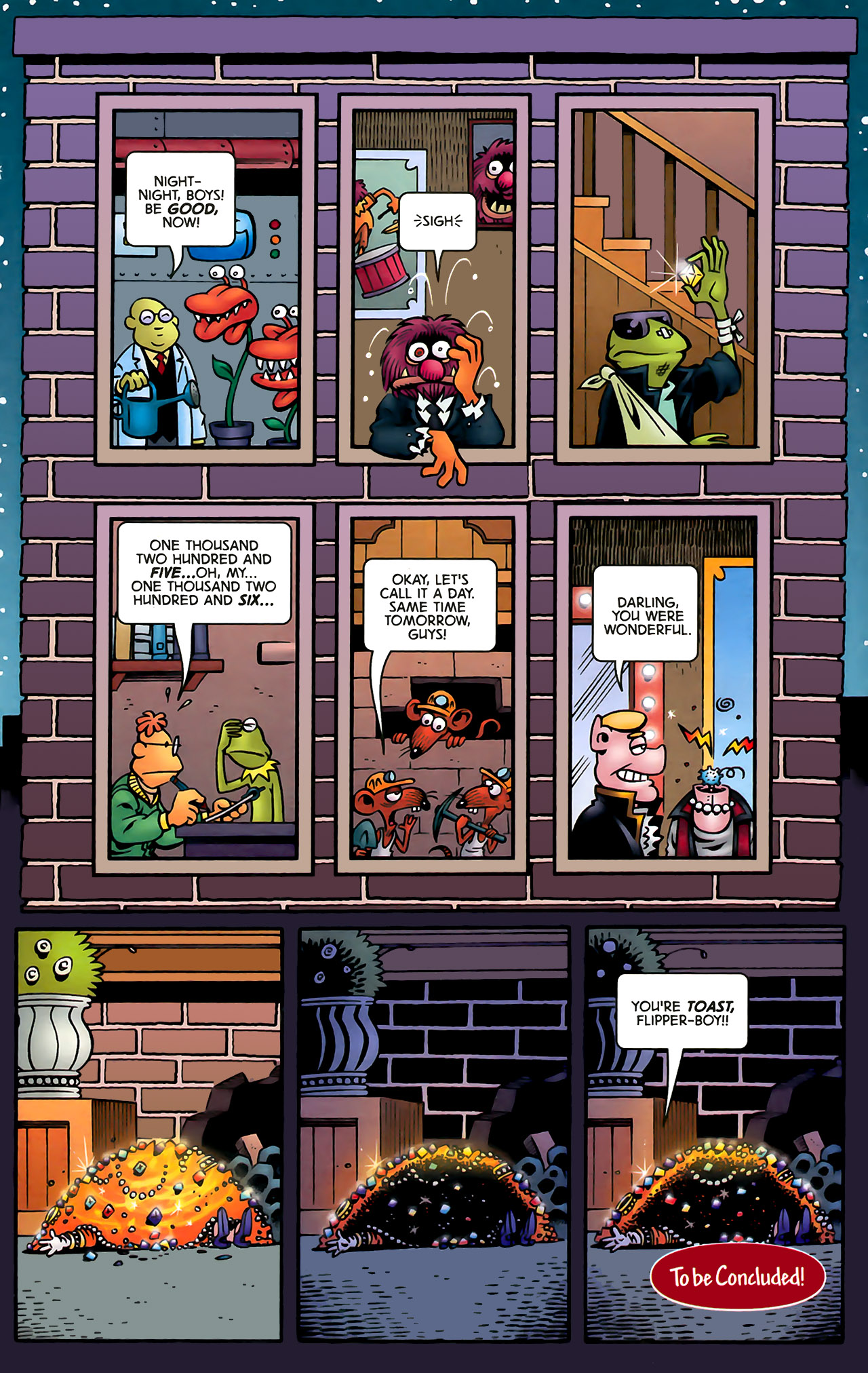 Read online The Muppet Show: The Treasure of Peg-Leg Wilson comic -  Issue #3 - 23