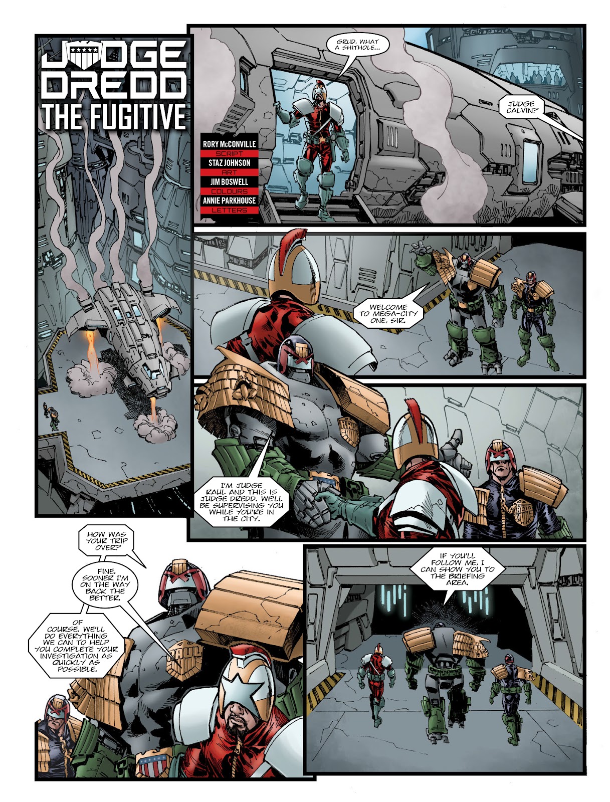 Judge Dredd Megazine (Vol. 5) issue 421 - Page 5