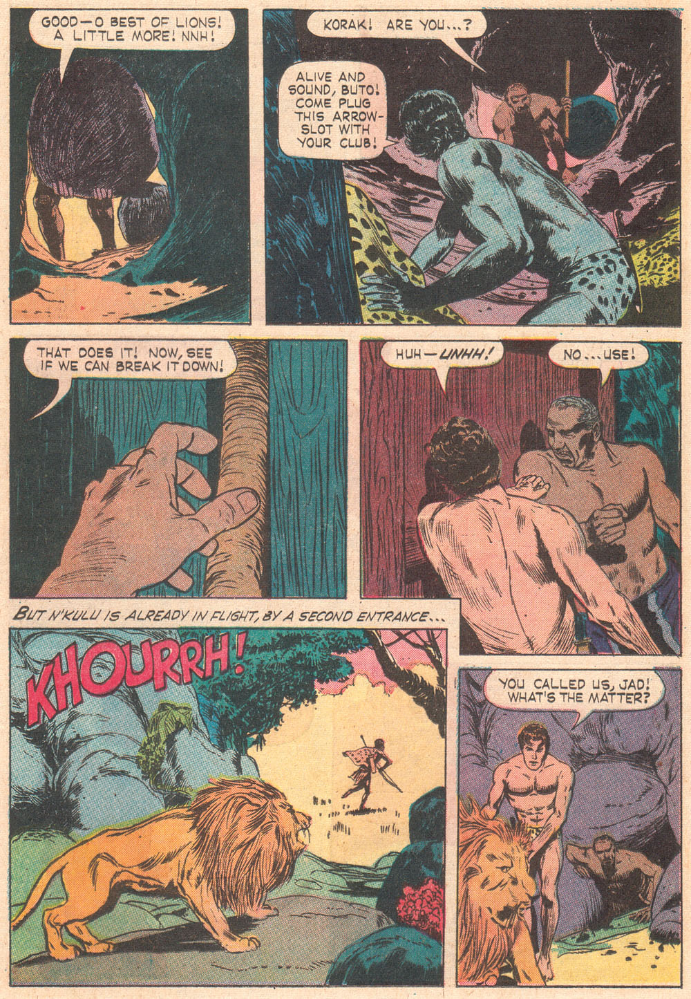Read online Korak, Son of Tarzan (1964) comic -  Issue #15 - 21