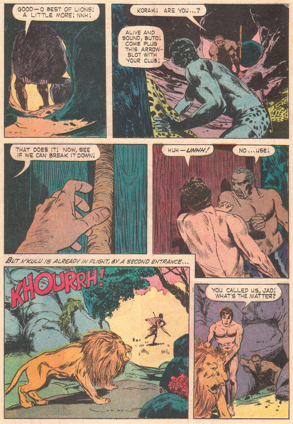 Read online Korak, Son of Tarzan (1964) comic -  Issue #15 - 21