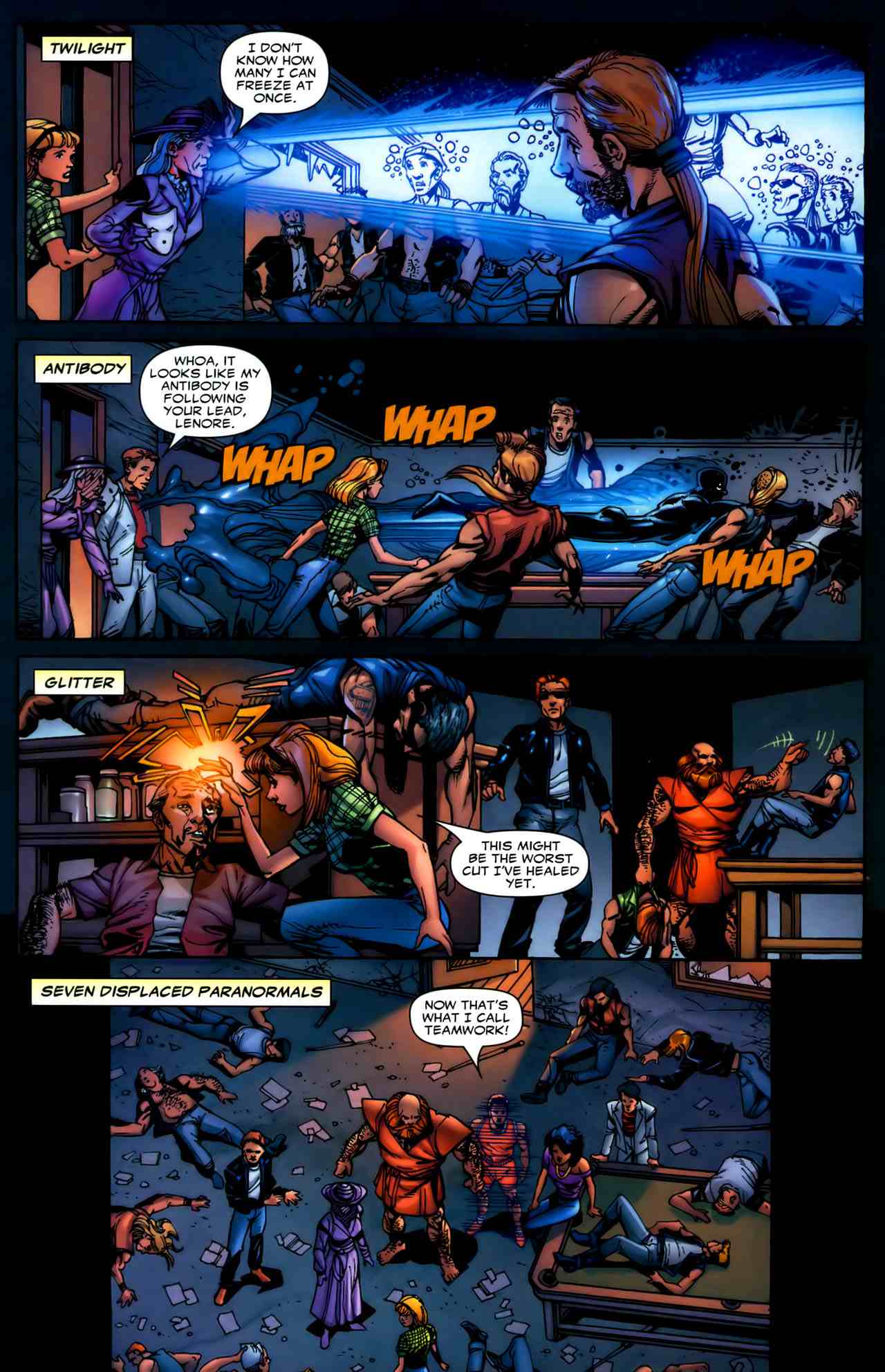 Read online Untold Tales Of The New Universe: D.P.7 comic -  Issue # Full - 7