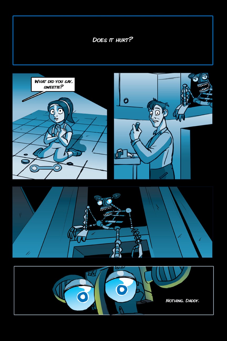 Read online Five Nights At Freddy's comic -  Issue # The Silver Eyes (Part 1) - 41