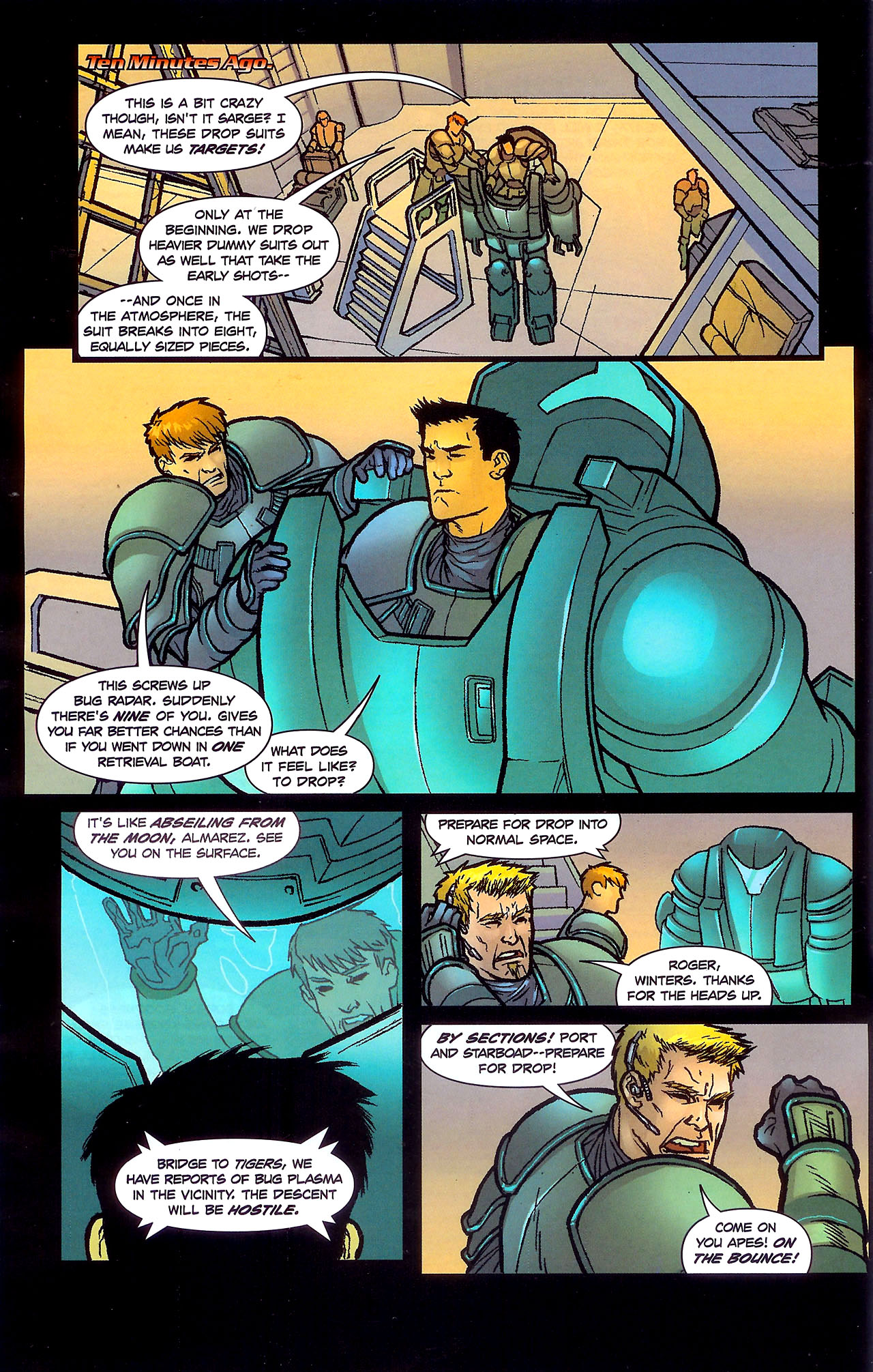 Read online Starship Troopers (2007) comic -  Issue #1 - 18