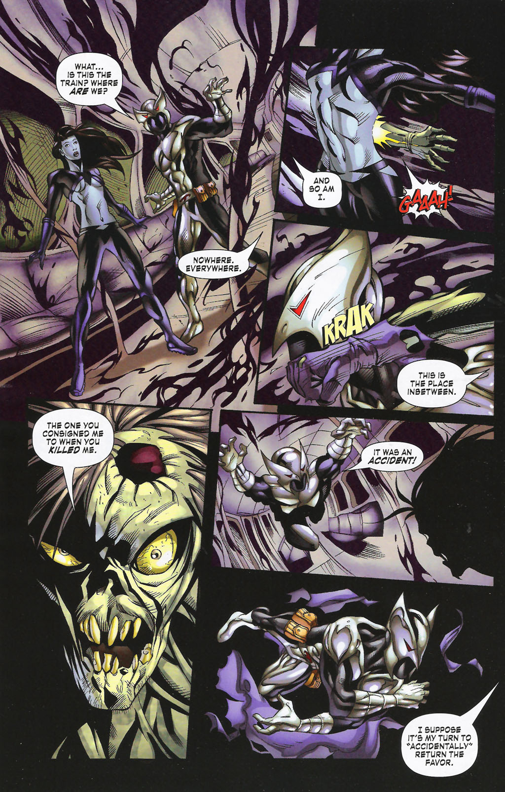 Read online ShadowHawk (2005) comic -  Issue #6 - 18