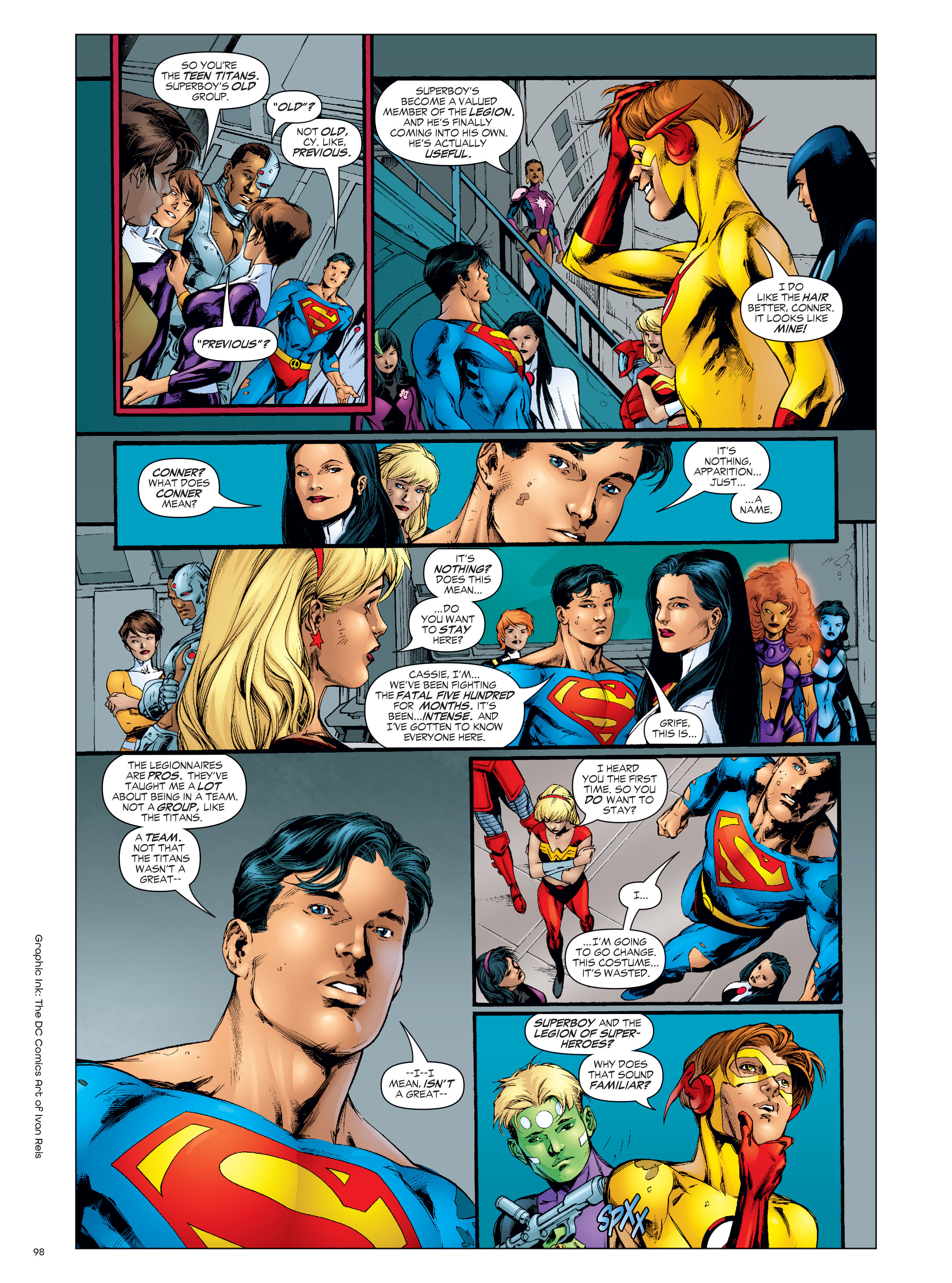 Read online Graphic Ink: The DC Comics Art of Ivan Reis comic -  Issue # TPB (Part 1) - 96