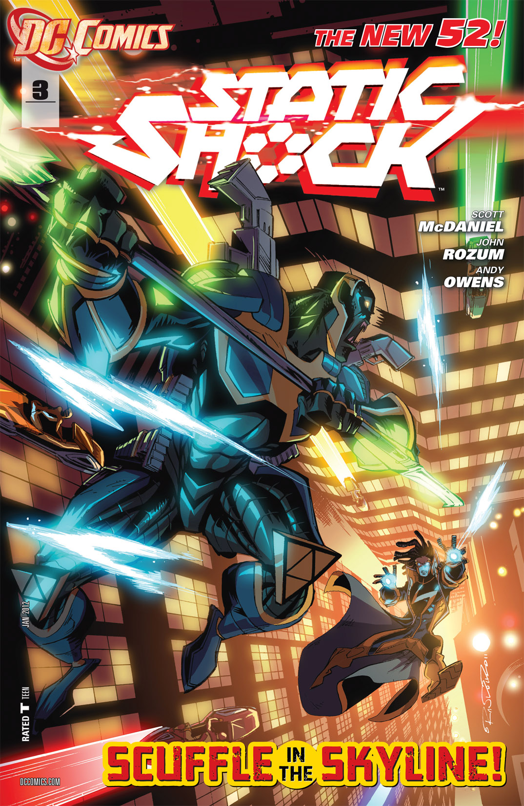 Read online Static Shock comic -  Issue #3 - 1