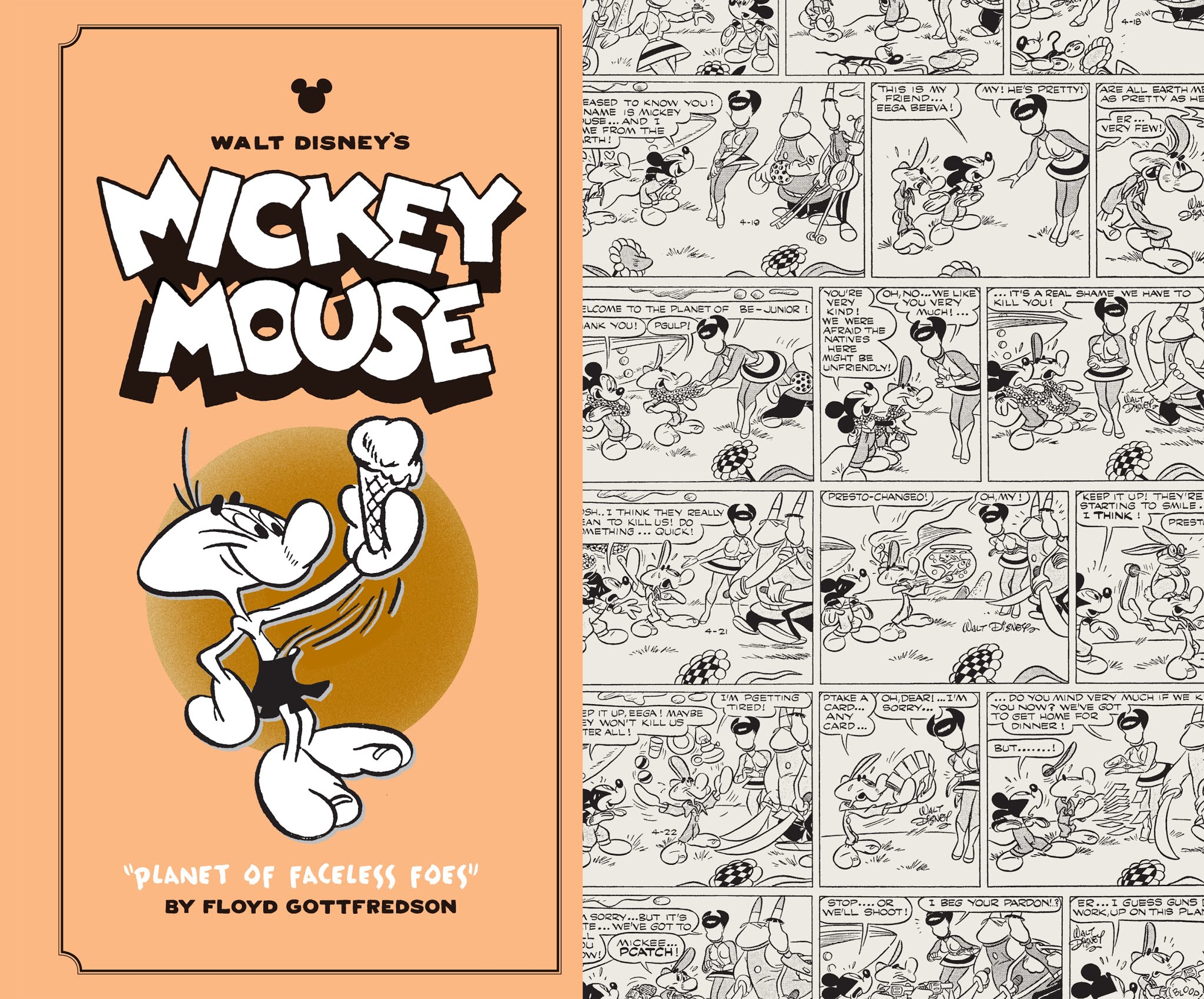 Read online Walt Disney's Mickey Mouse by Floyd Gottfredson comic -  Issue # TPB 10 (Part 1) - 1