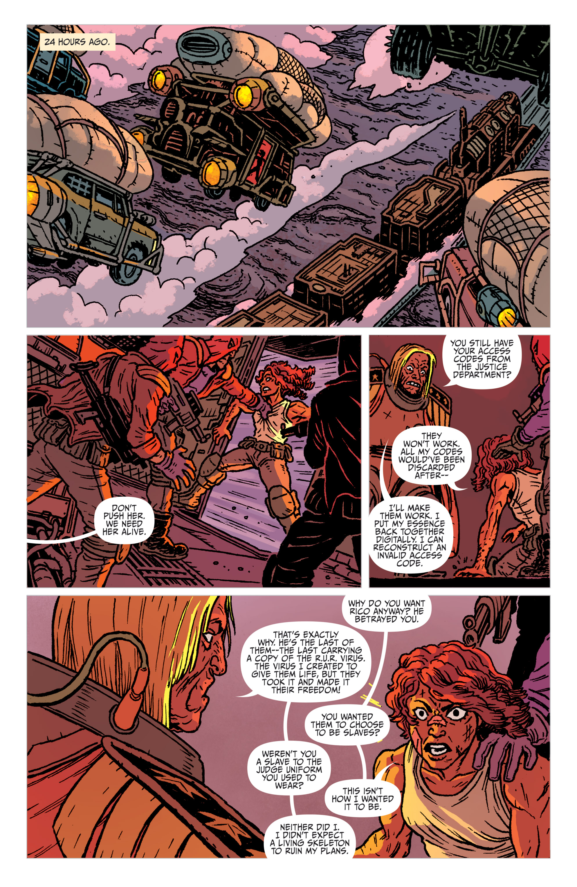 Read online Judge Dredd: The Blessed Earth comic -  Issue #8 - 6