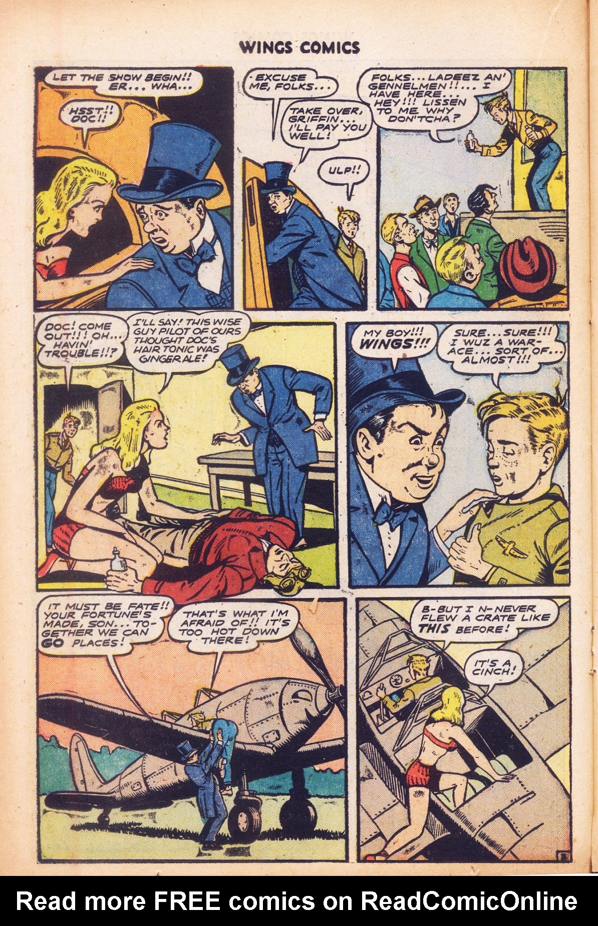 Read online Wings Comics comic -  Issue #69 - 22