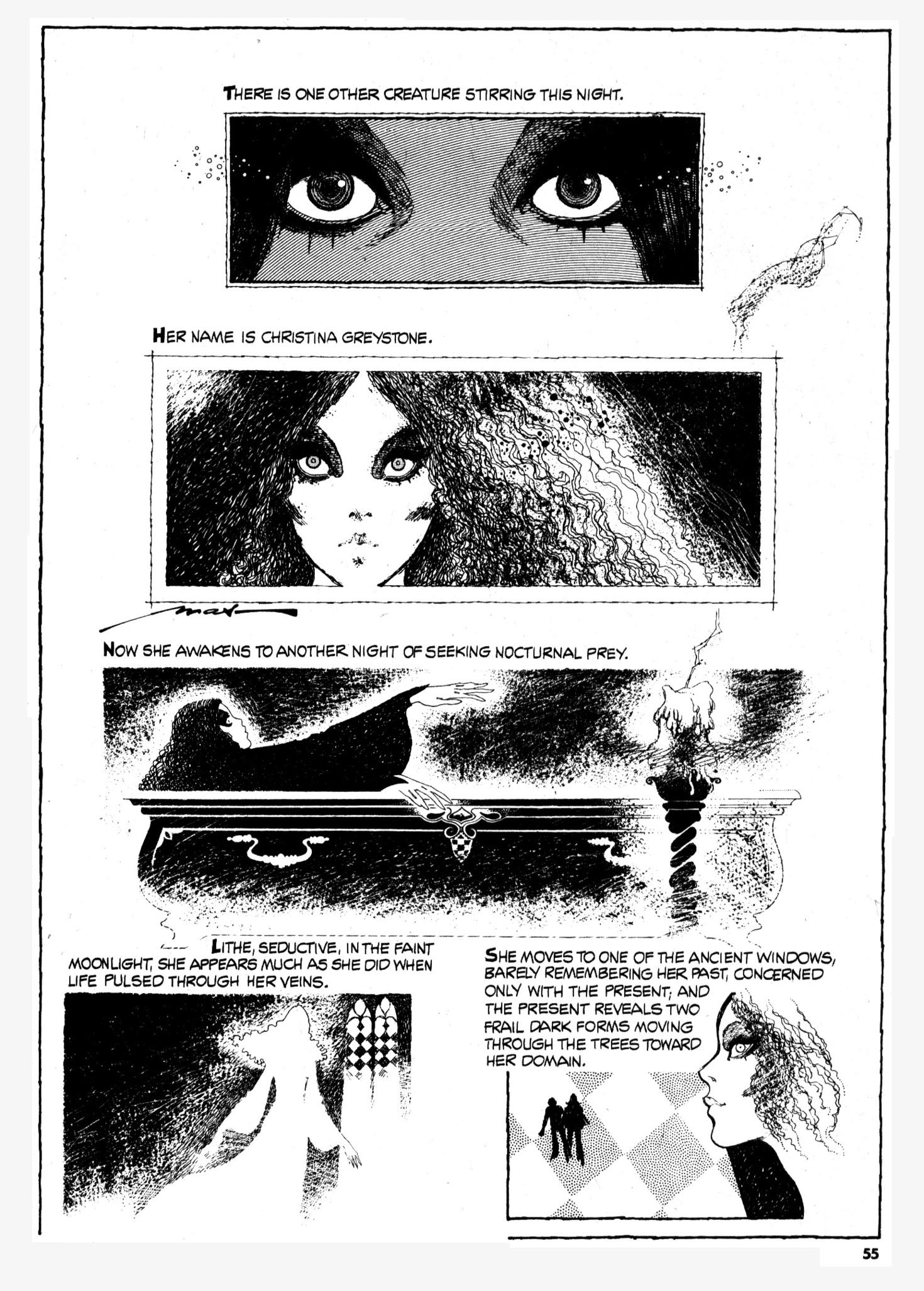 Read online Vampirella (1969) comic -  Issue #37 - 55