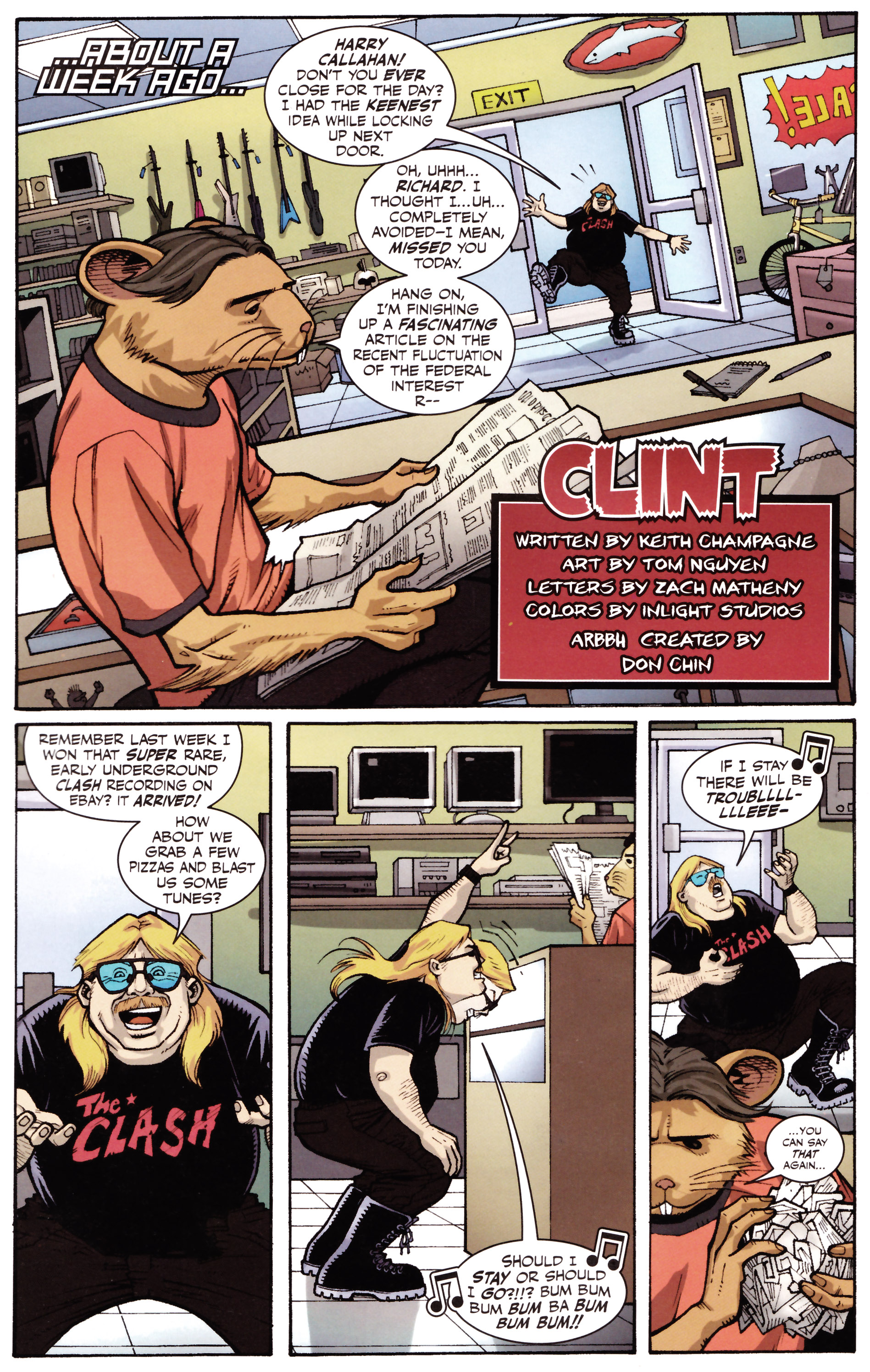Read online Adolescent Radioactive Black Belt Hamsters (2008) comic -  Issue #4 - 4