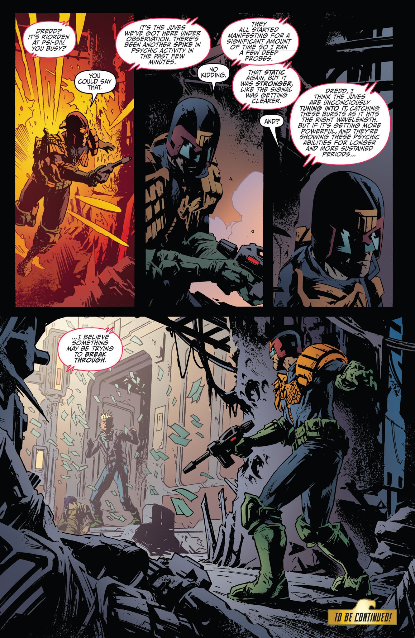 Read online Judge Dredd: Year One comic -  Issue #1 - 24
