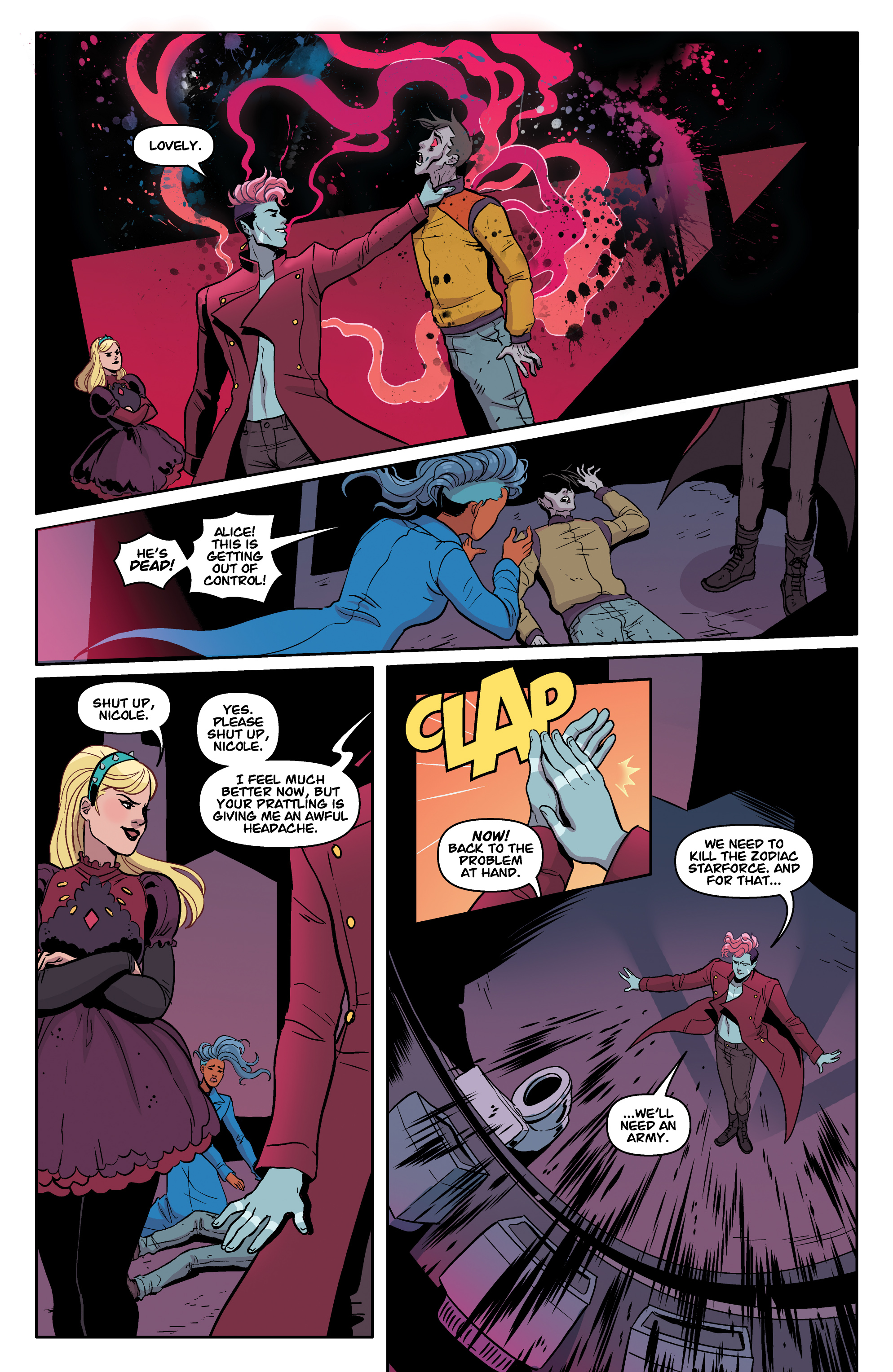 Read online Zodiac Starforce: Cries of the Fire Prince comic -  Issue #3 - 9