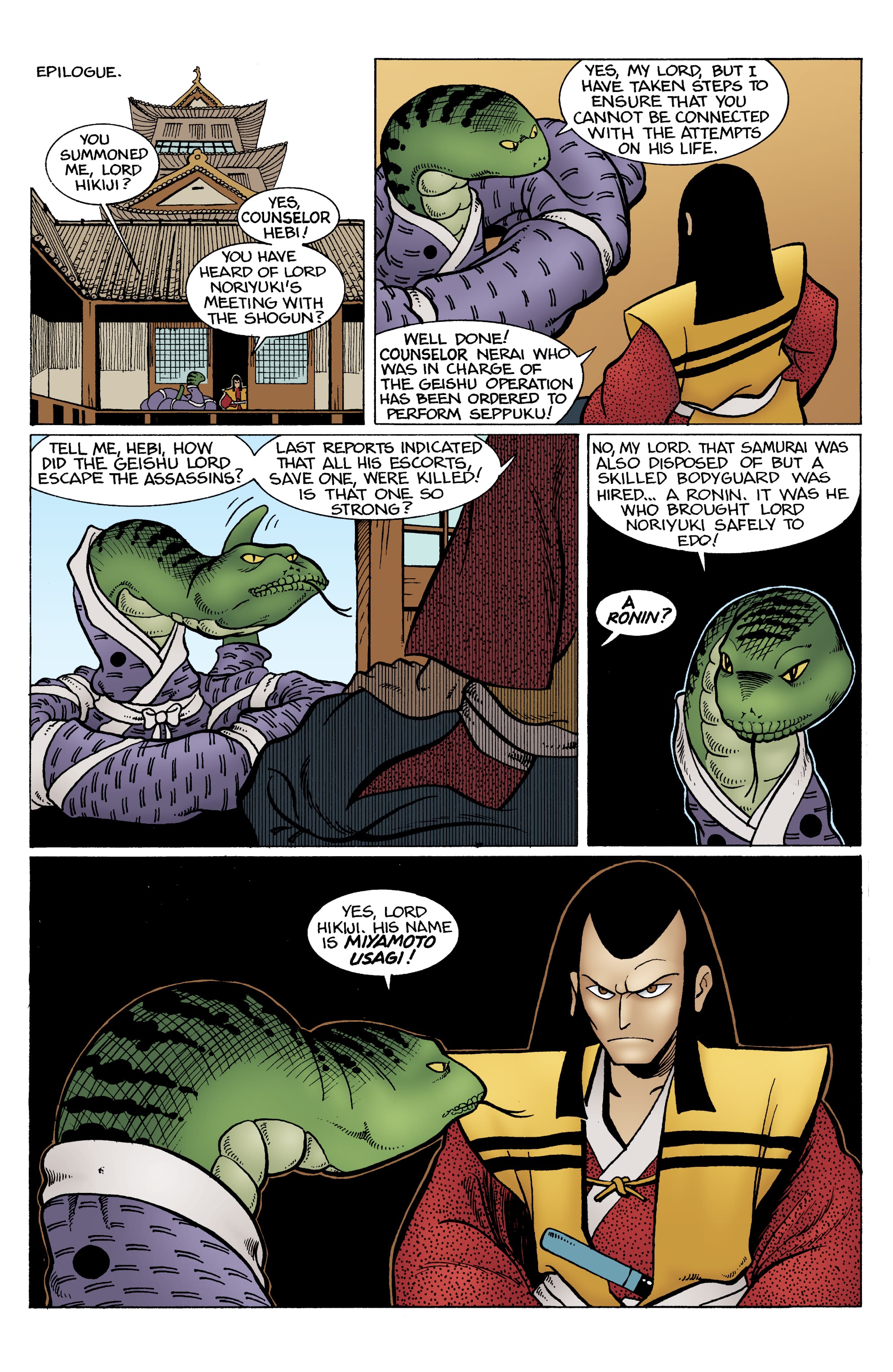 Read online Usagi Yojimbo Color Classics comic -  Issue #7 - 22