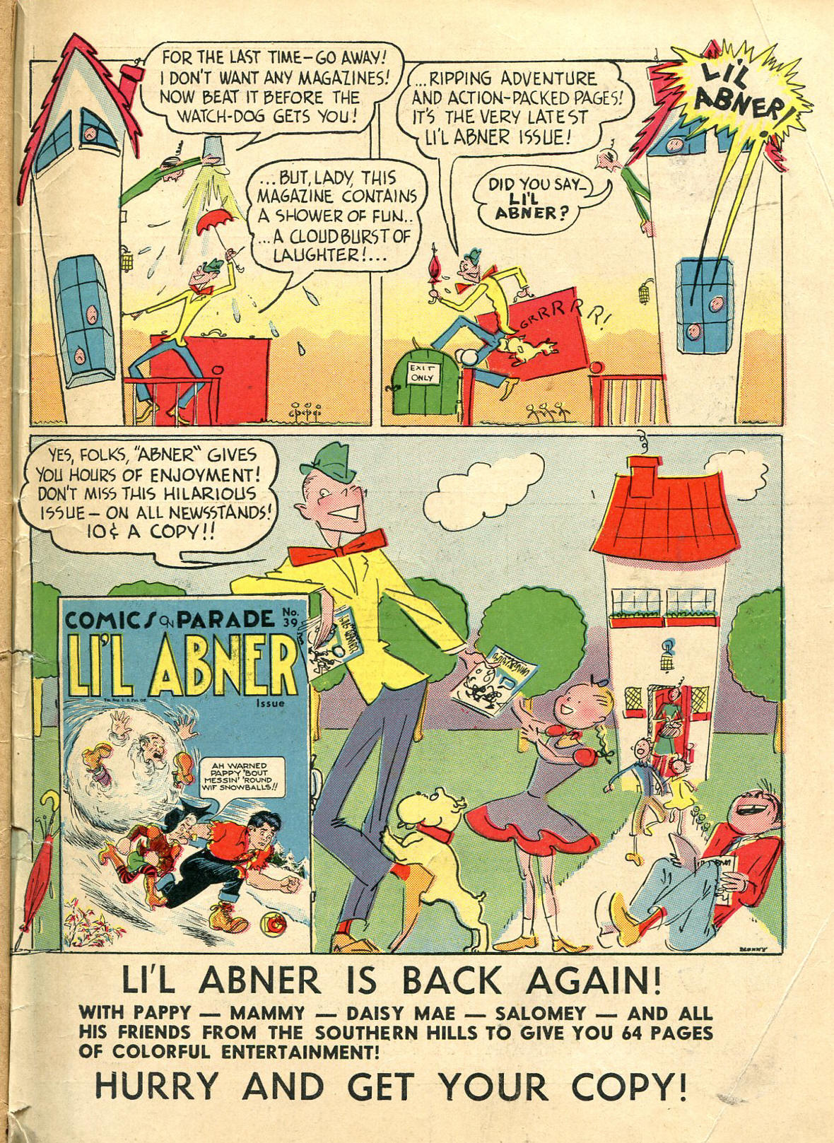 Read online Sparkler Comics comic -  Issue #18 - 67