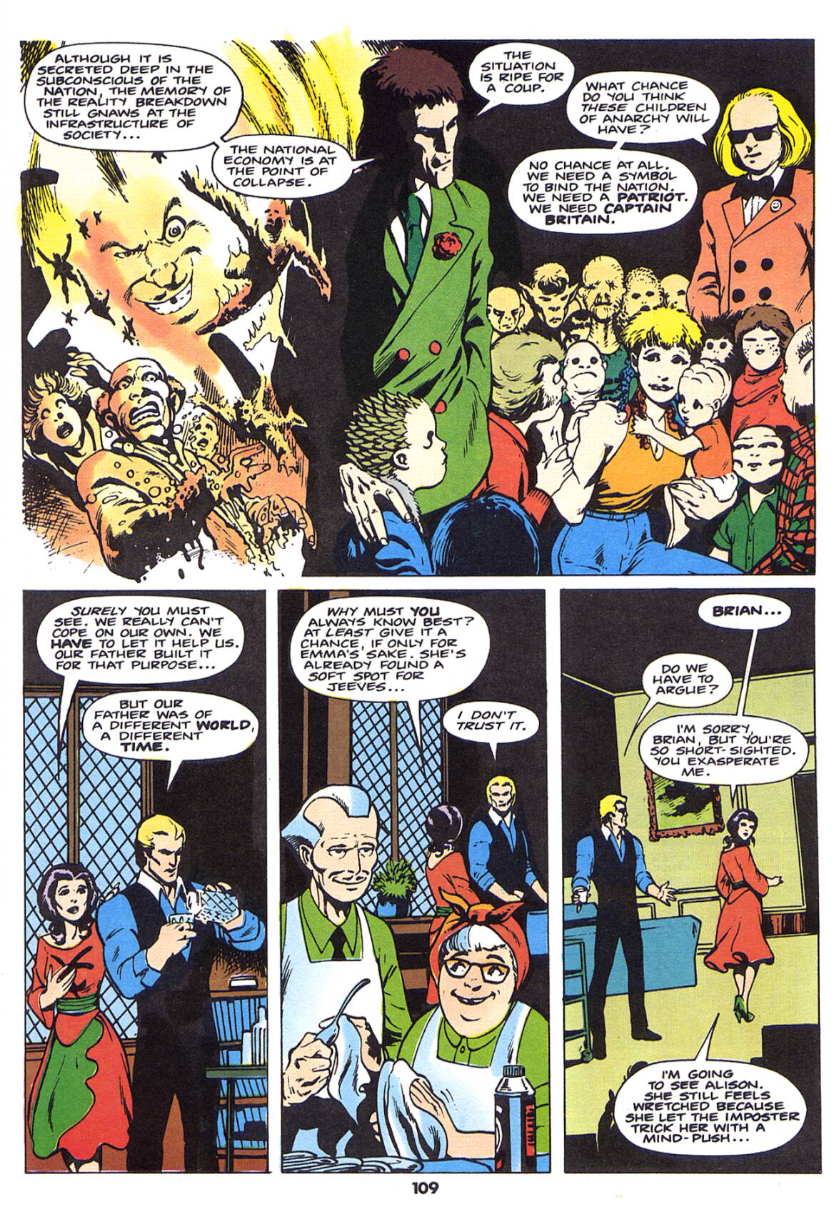 Read online Captain Britain (1988) comic -  Issue # TPB - 109