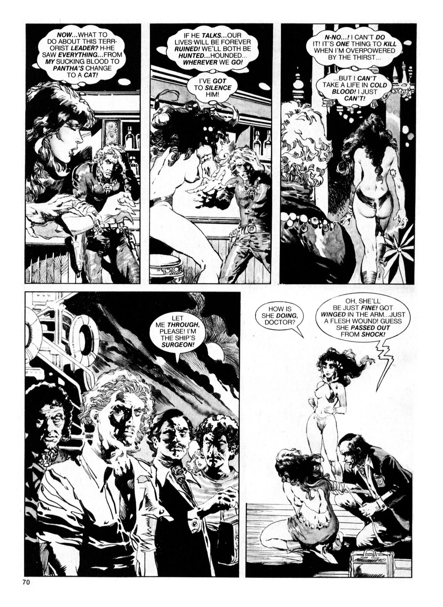 Read online Vampirella (1969) comic -  Issue #113 - 70