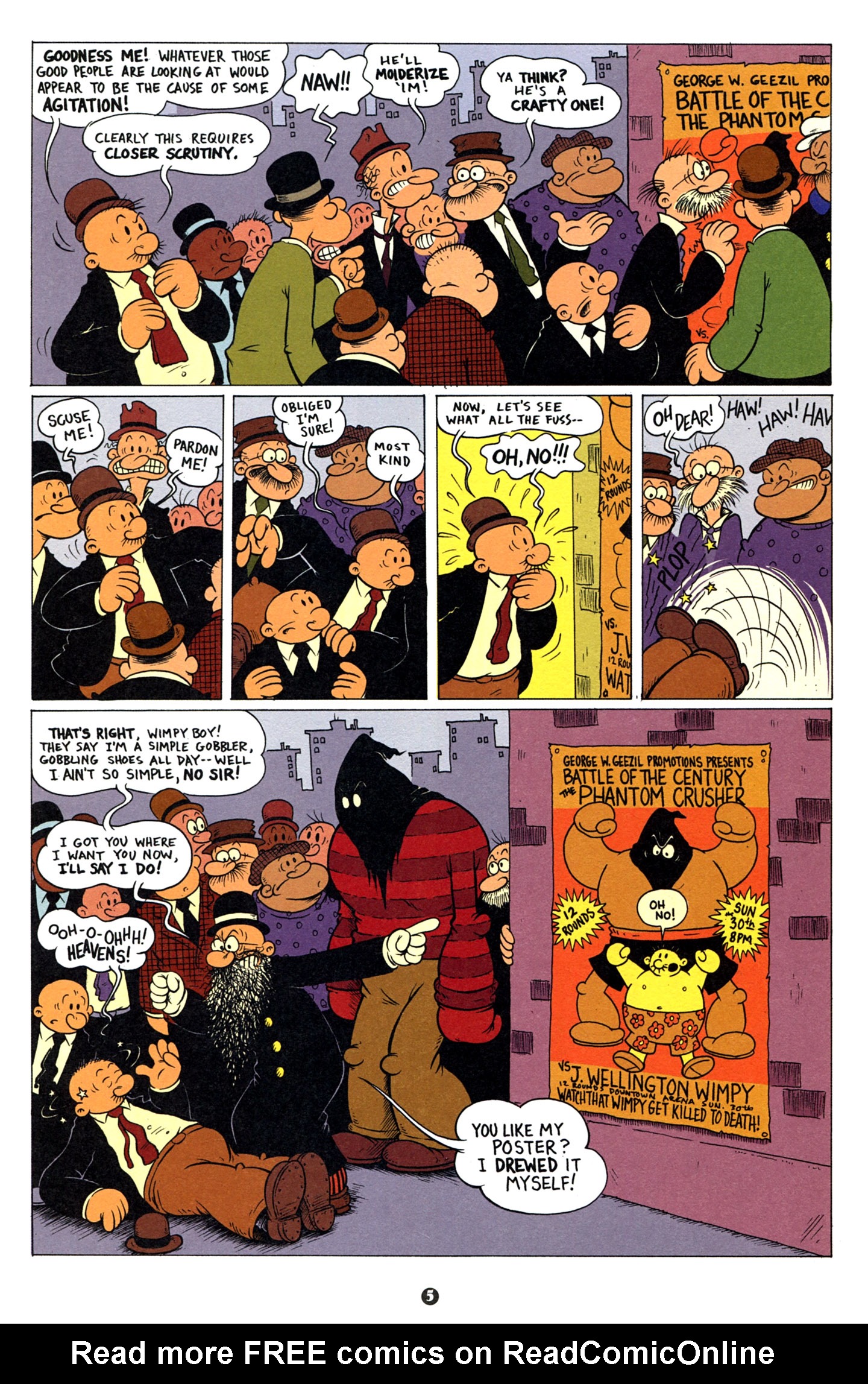 Read online Popeye (2012) comic -  Issue #3 - 7