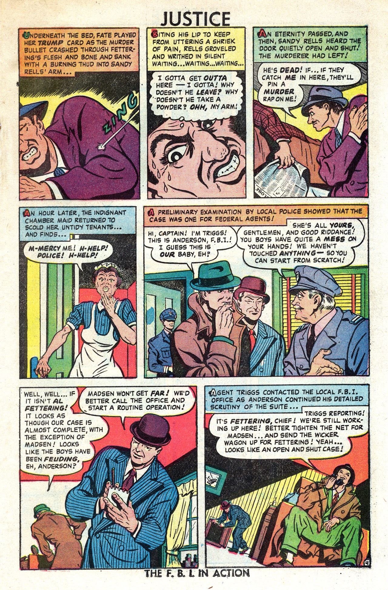 Read online Justice Comics (1947) comic -  Issue #4 - 27