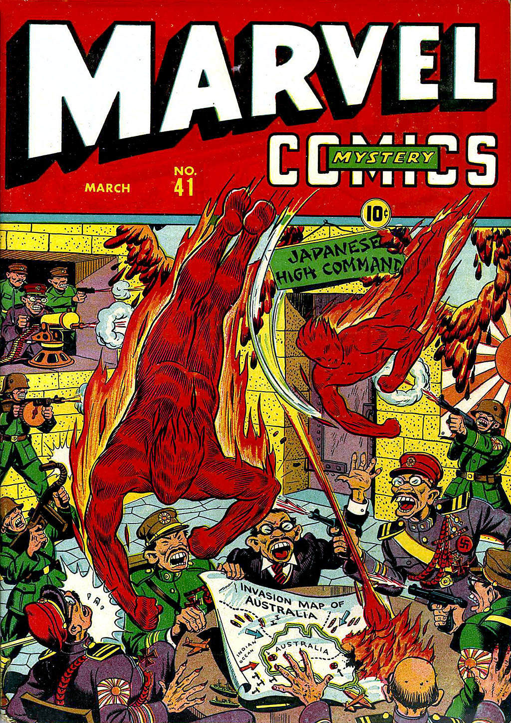 Read online Marvel Mystery Comics comic -  Issue #41 - 1