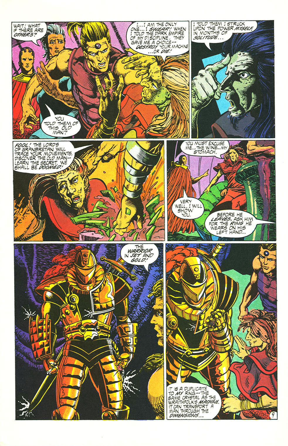 Read online Hawkmoon: The Sword of the Dawn comic -  Issue #1 - 11