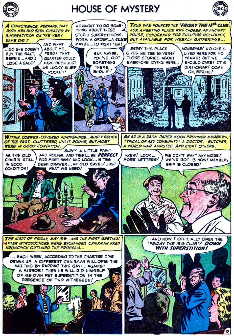 Read online House of Mystery (1951) comic -  Issue #4 - 14