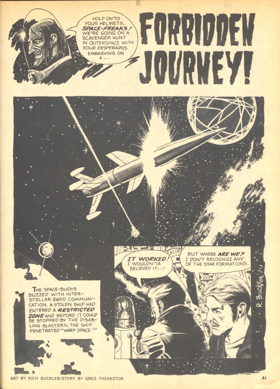 Read online Creepy (1964) comic -  Issue #36 - 40