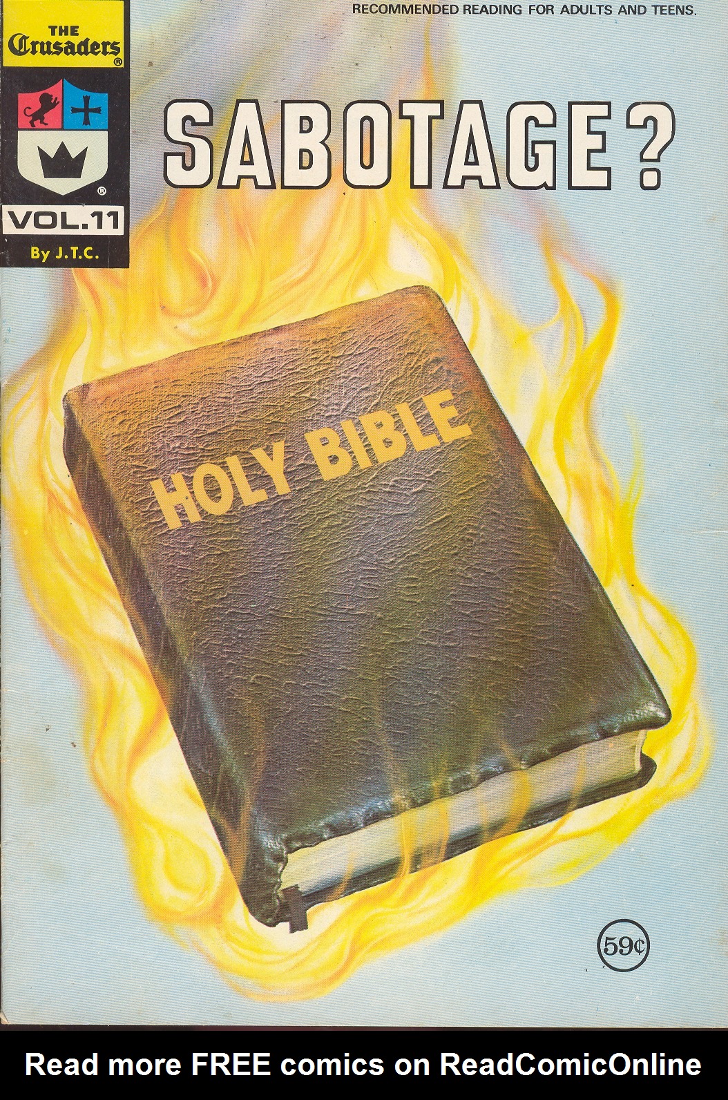 Read online The Crusaders (1974) comic -  Issue #11 - 1