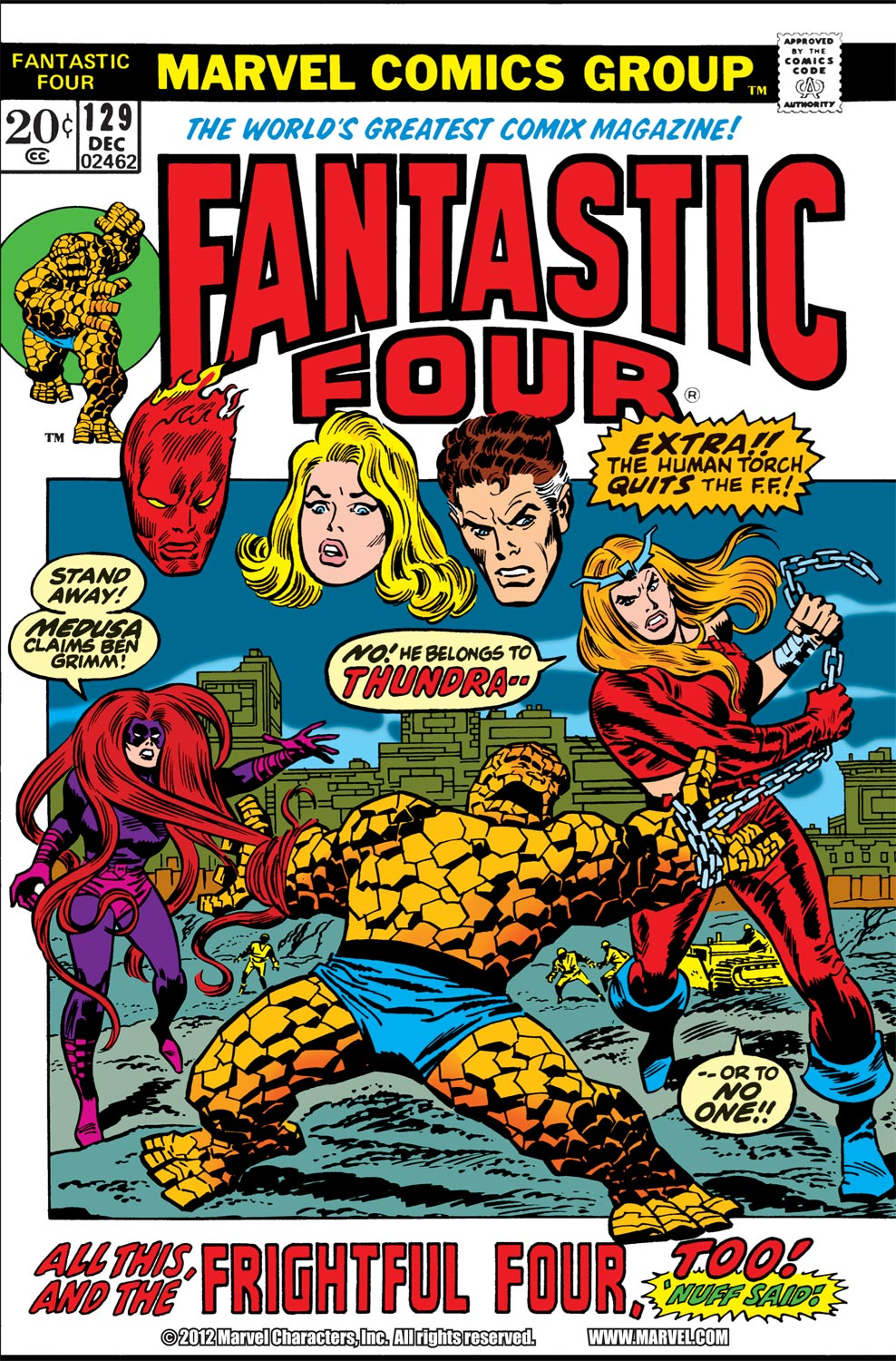 Read online Fantastic Four (1961) comic -  Issue #129 - 1