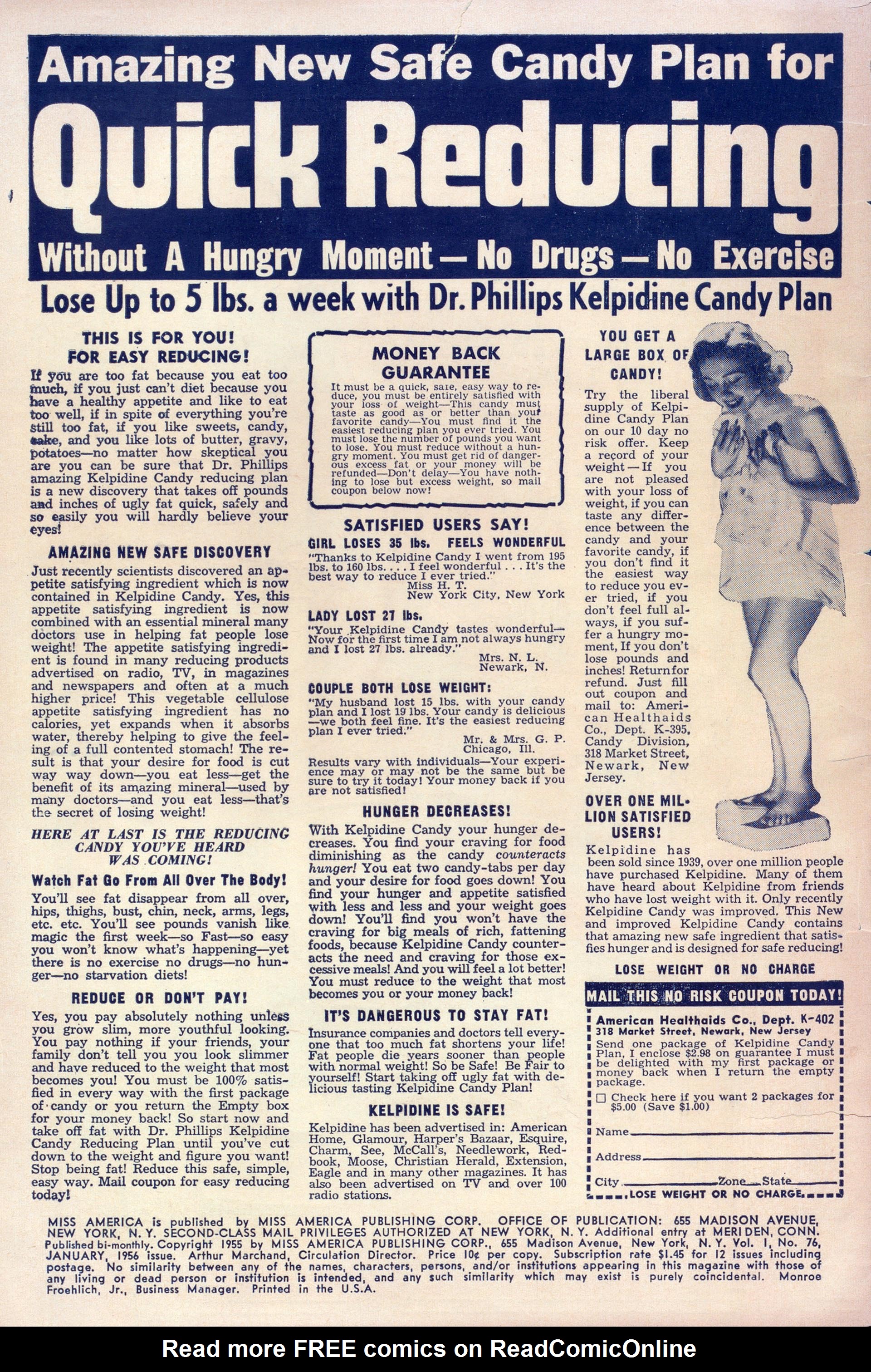 Read online Miss America comic -  Issue #76 - 2