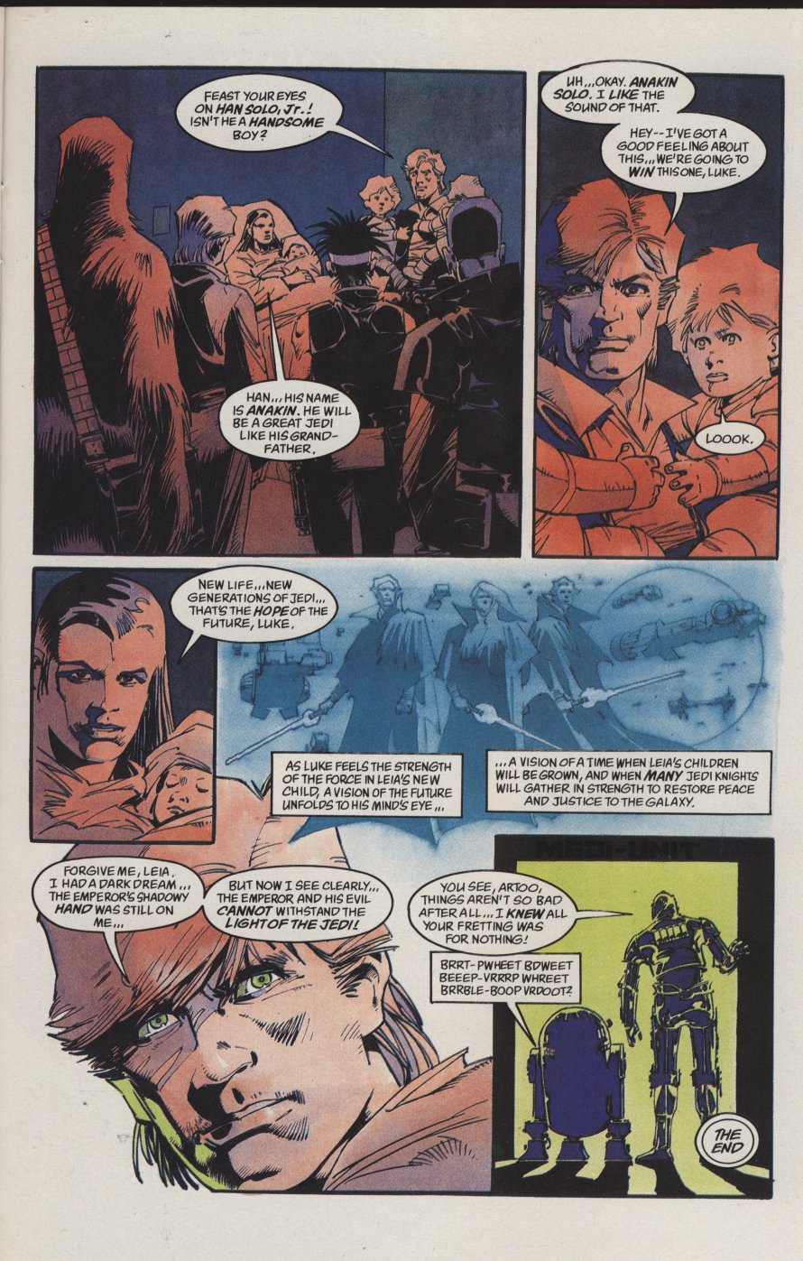 Read online Star Wars: Dark Empire II comic -  Issue #6 - 27