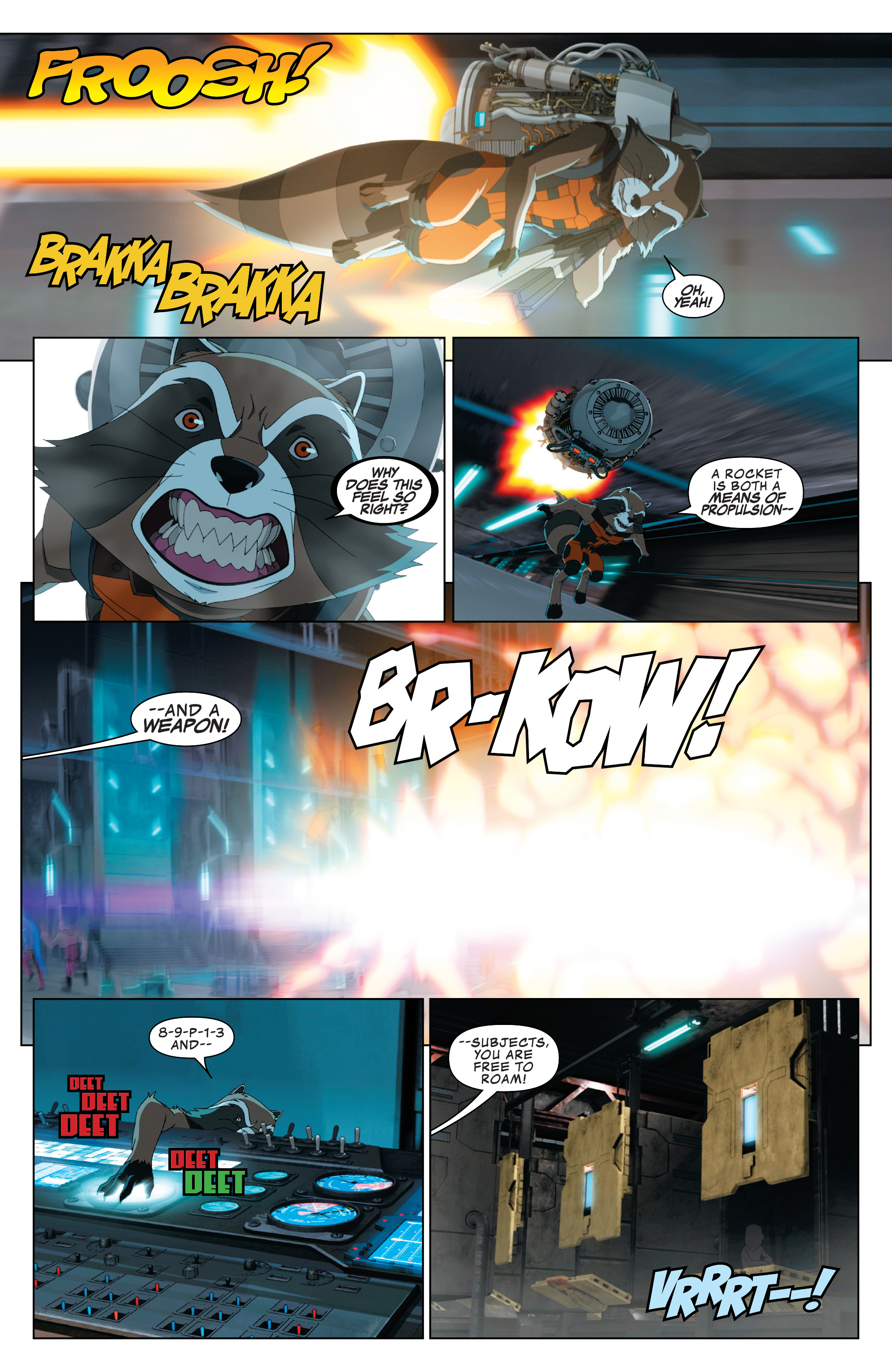 Read online Marvel Universe Guardians of the Galaxy [I] comic -  Issue #4 - 21