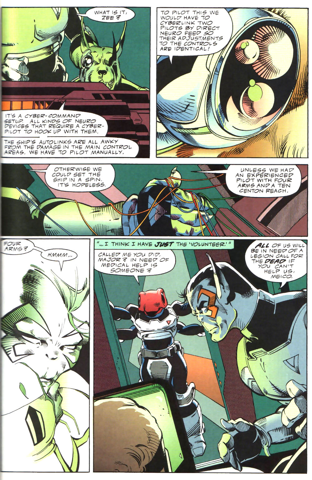 Read online Alien Legion: On the Edge comic -  Issue #1 - 24