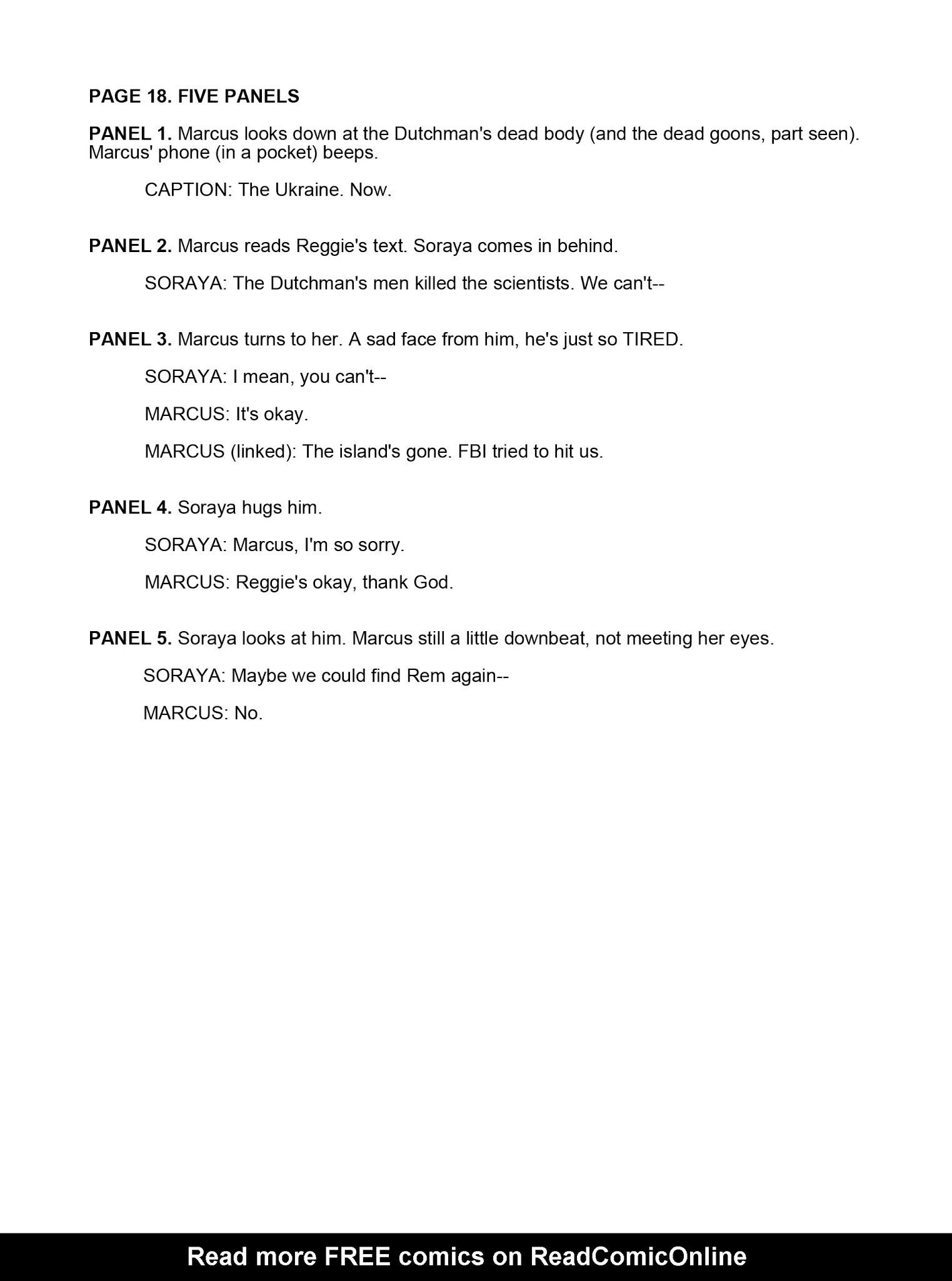 Read online Bankshot comic -  Issue #5 - 17