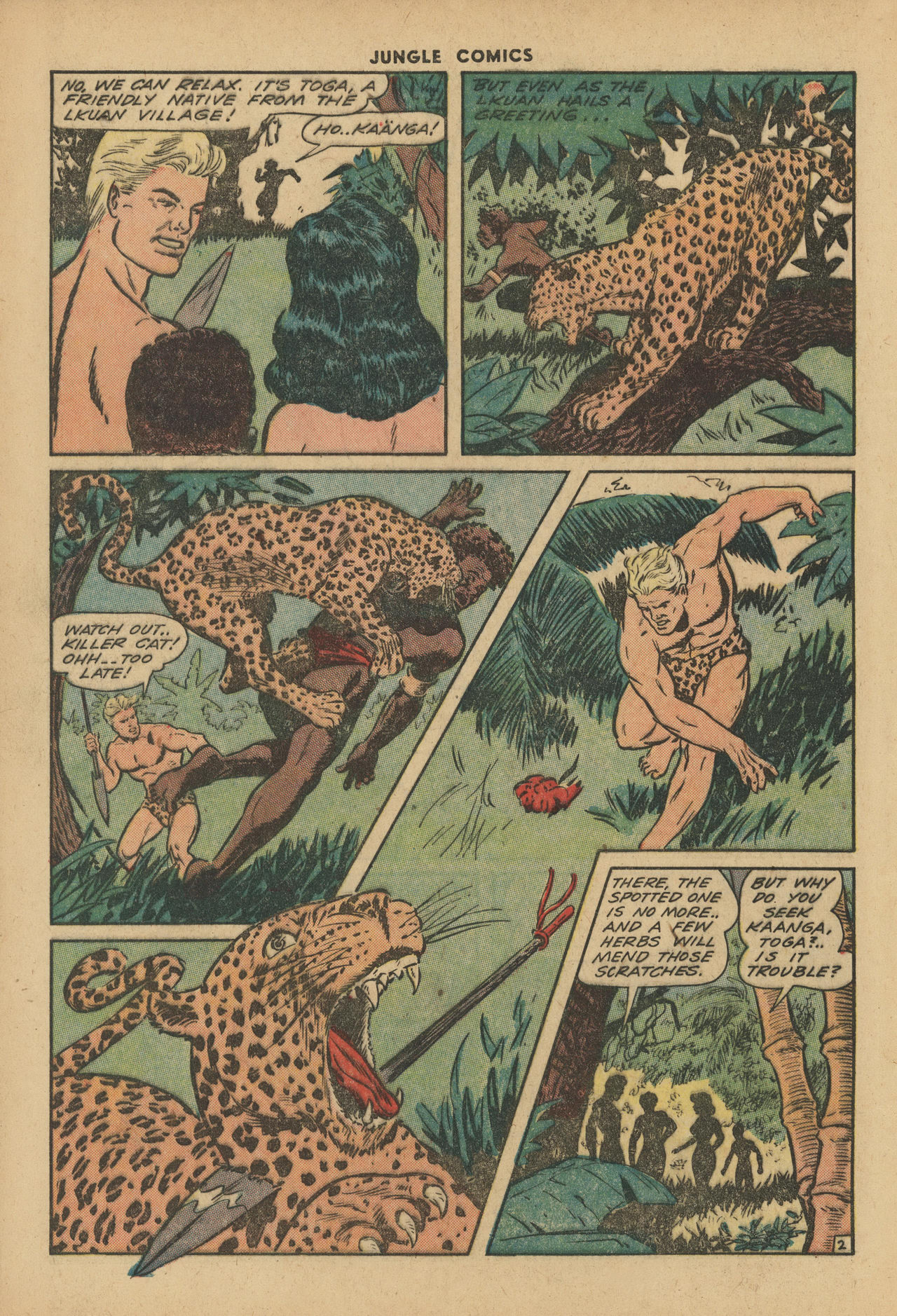 Read online Jungle Comics comic -  Issue #54 - 4