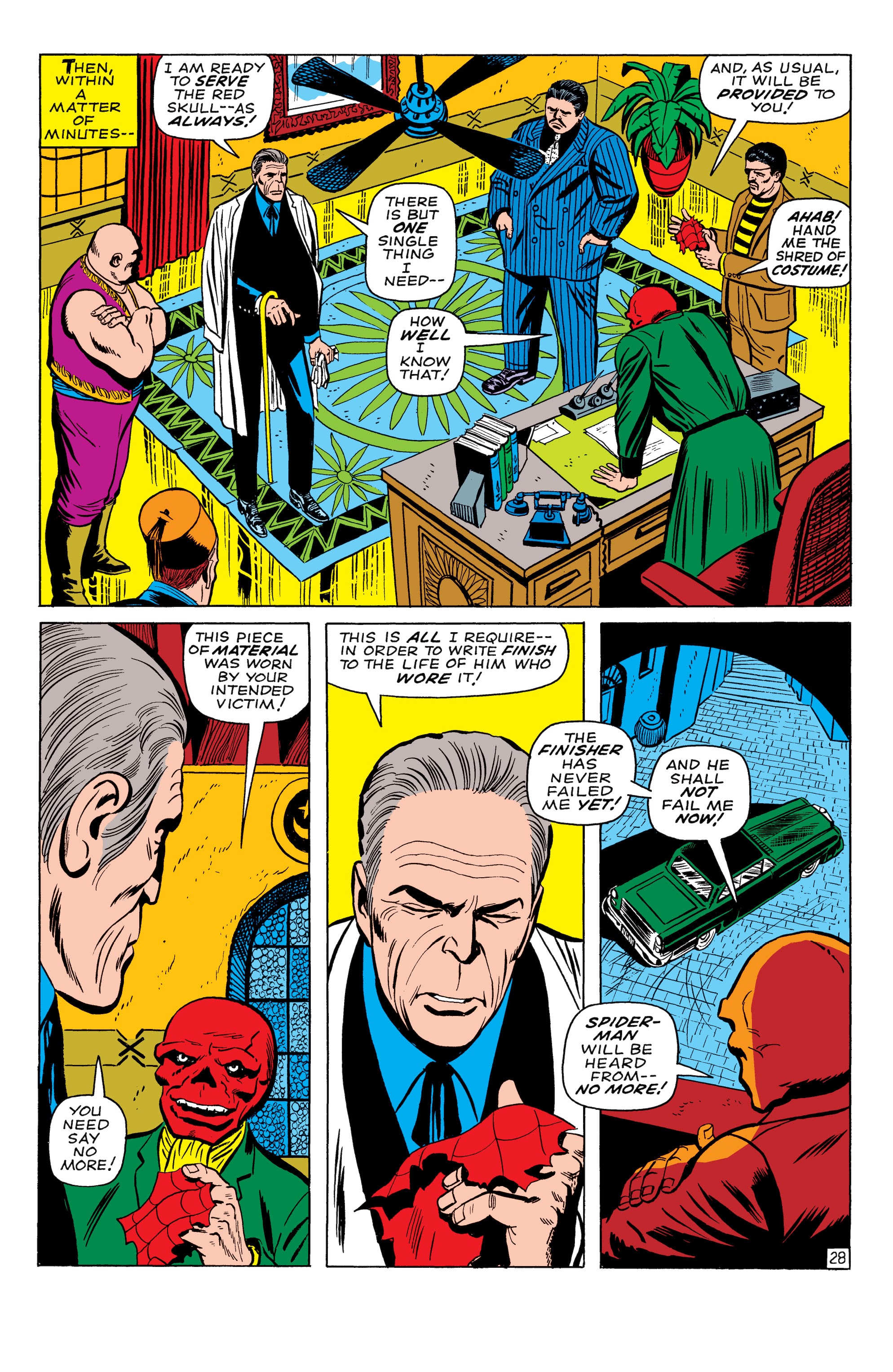 Read online Amazing Spider-Man Epic Collection comic -  Issue # The Secret of the Petrified Tablet (Part 1) - 33