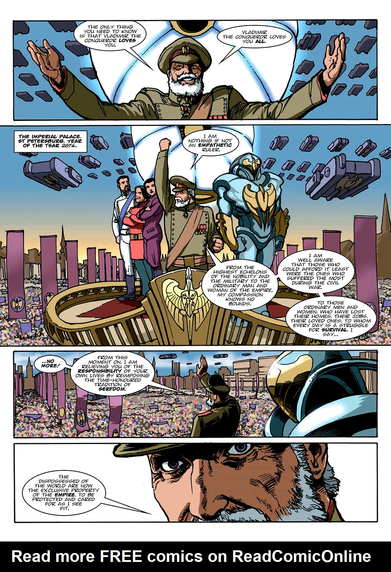 Read online Nikolai Dante comic -  Issue # TPB 8 - 105